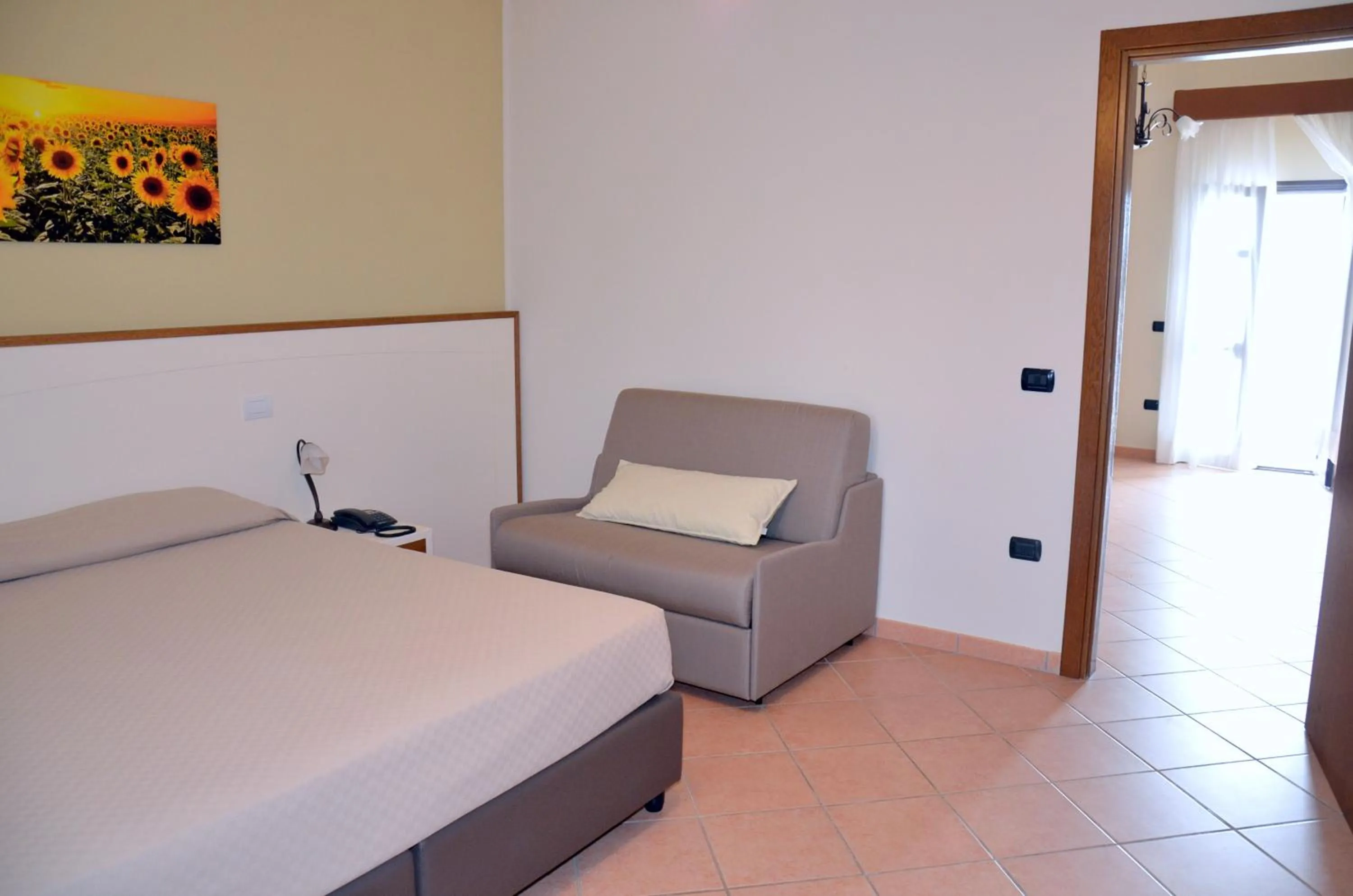 Bed in Tenuta Caradonna