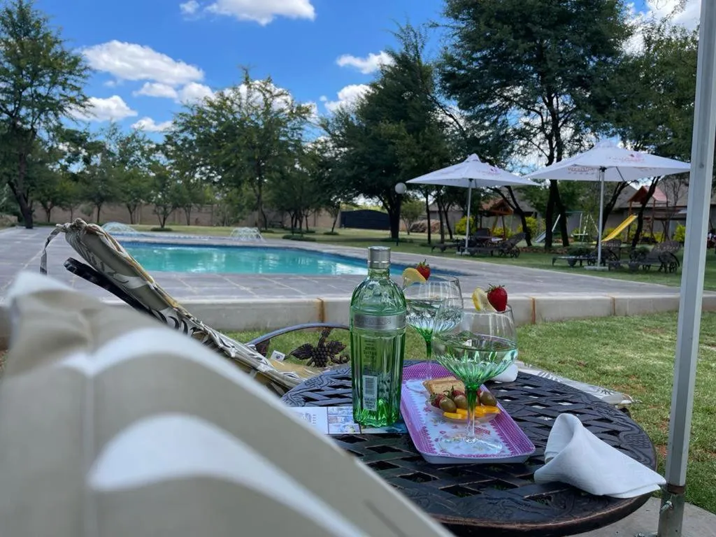 Swimming pool in TshiBerry Bed & Breakfast