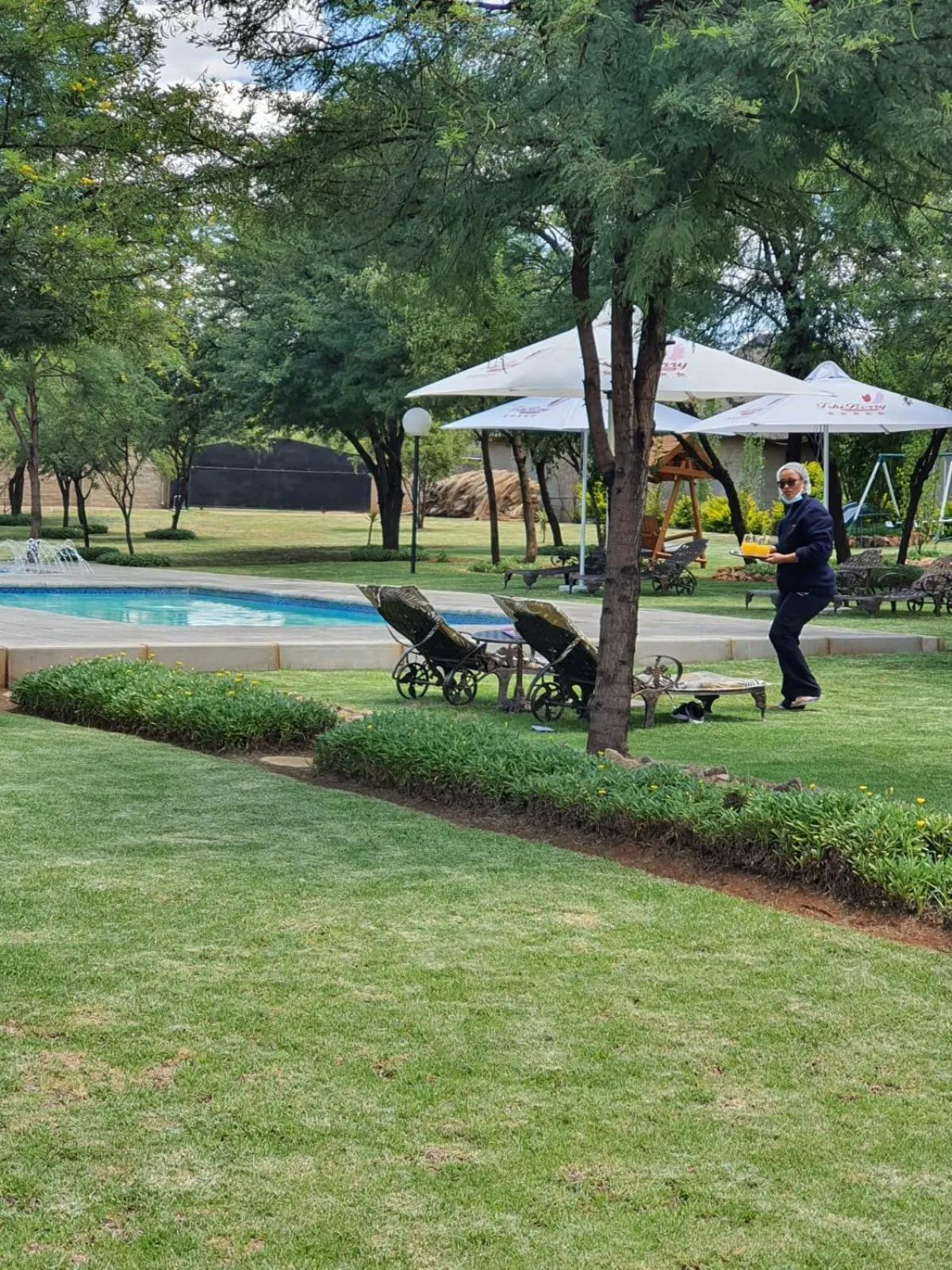 Swimming pool in TshiBerry Bed & Breakfast