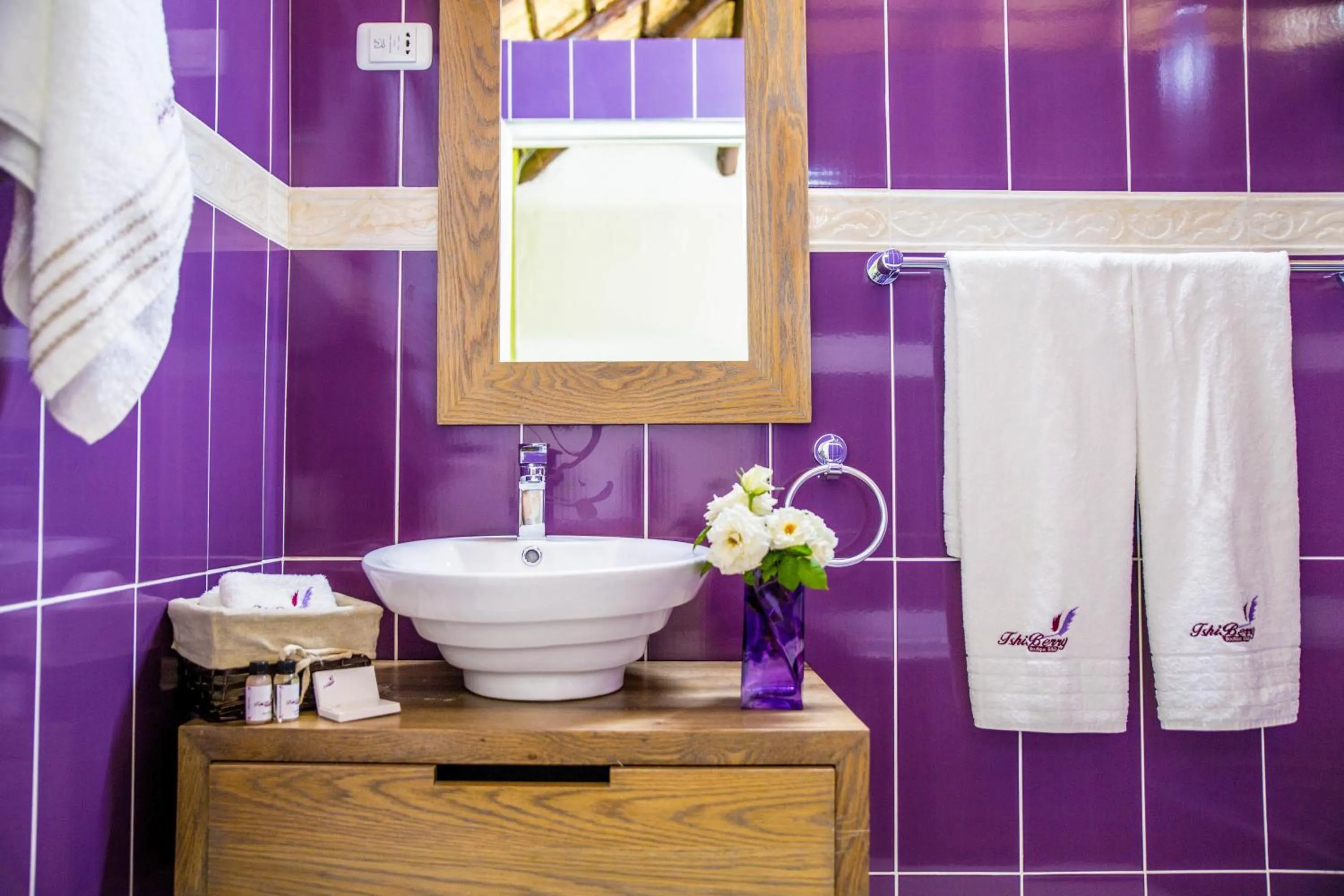 Bathroom in TshiBerry Bed & Breakfast