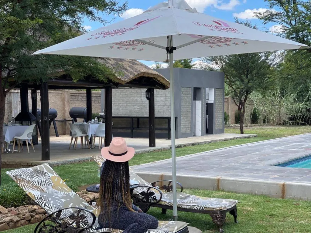 Swimming pool in TshiBerry Bed & Breakfast