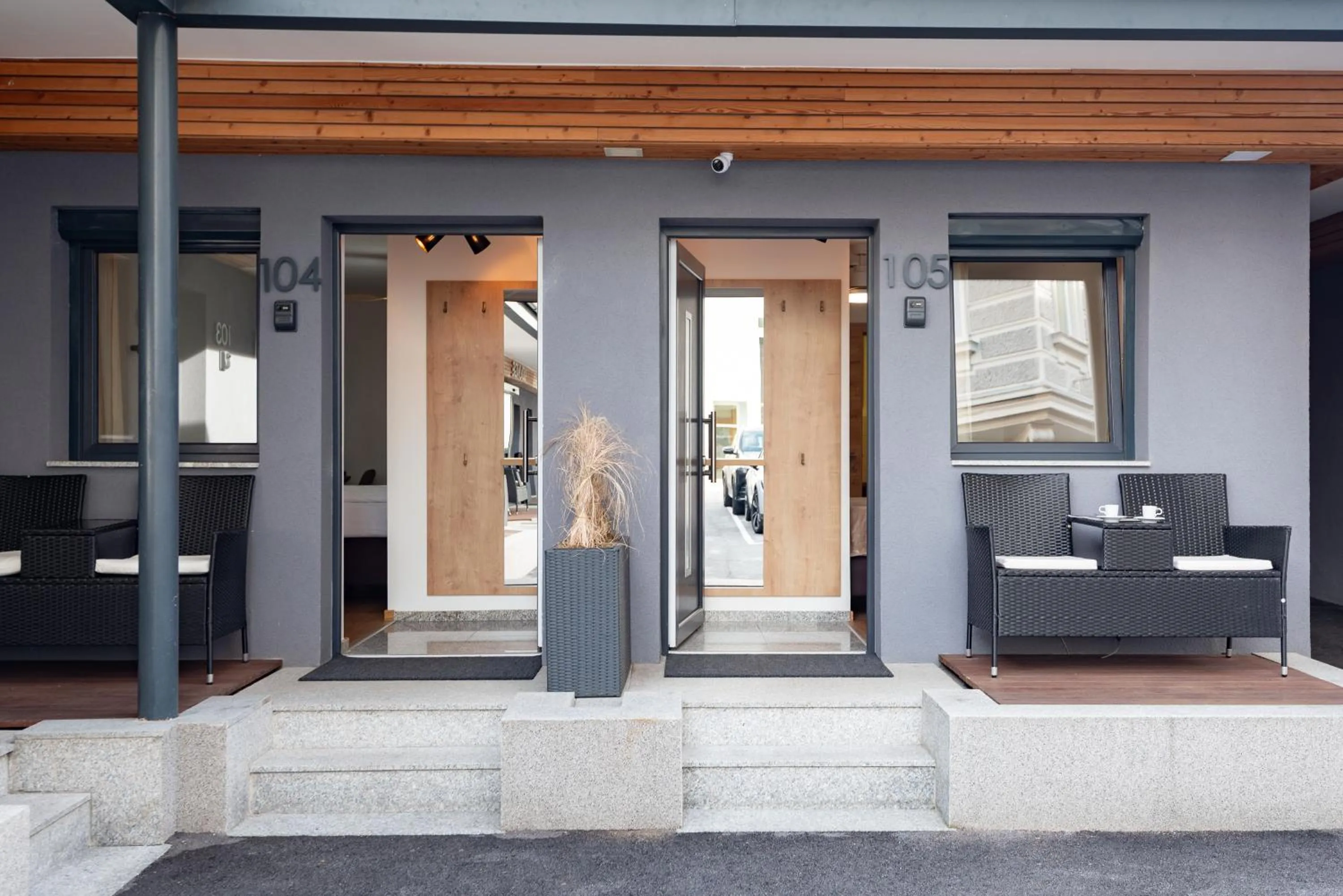 Facade/entrance in Hotel Modus