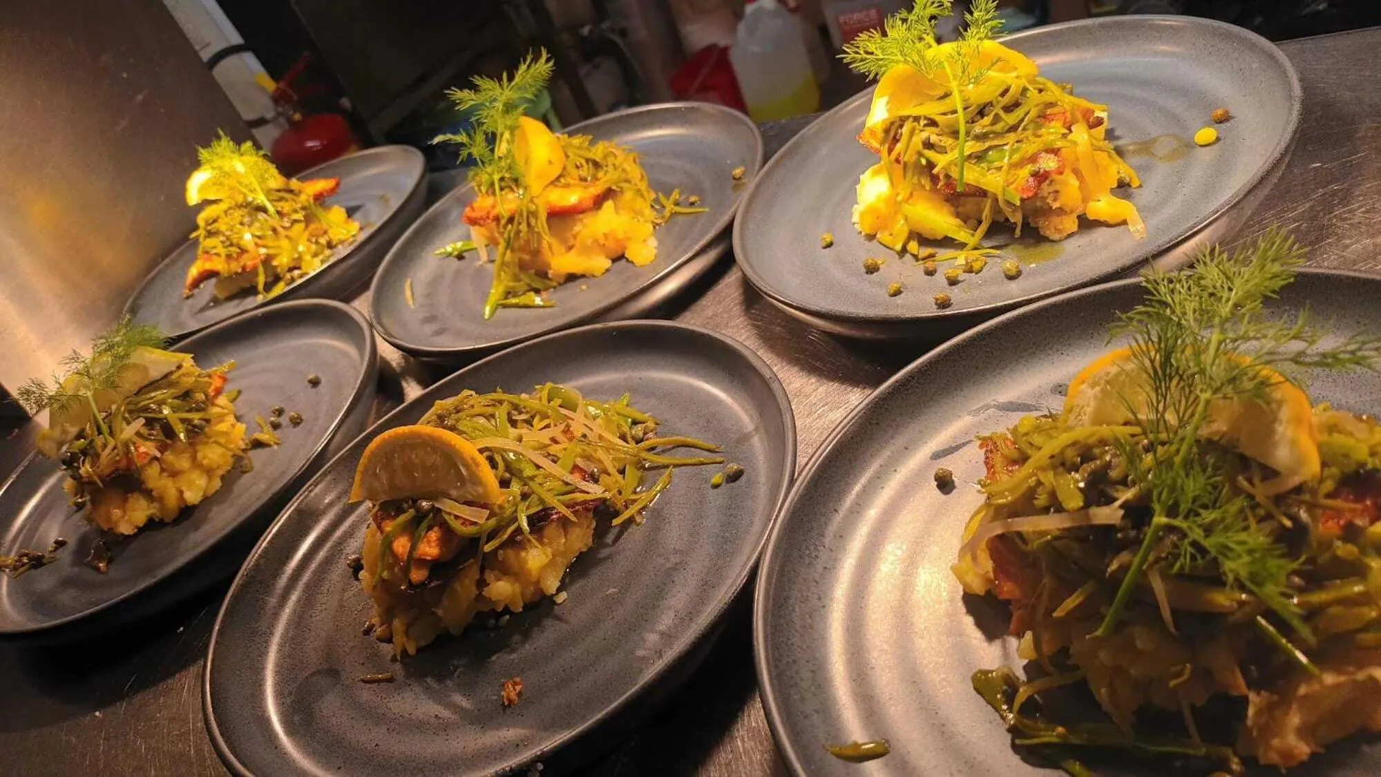 Food and drinks in The Three Cups Inn