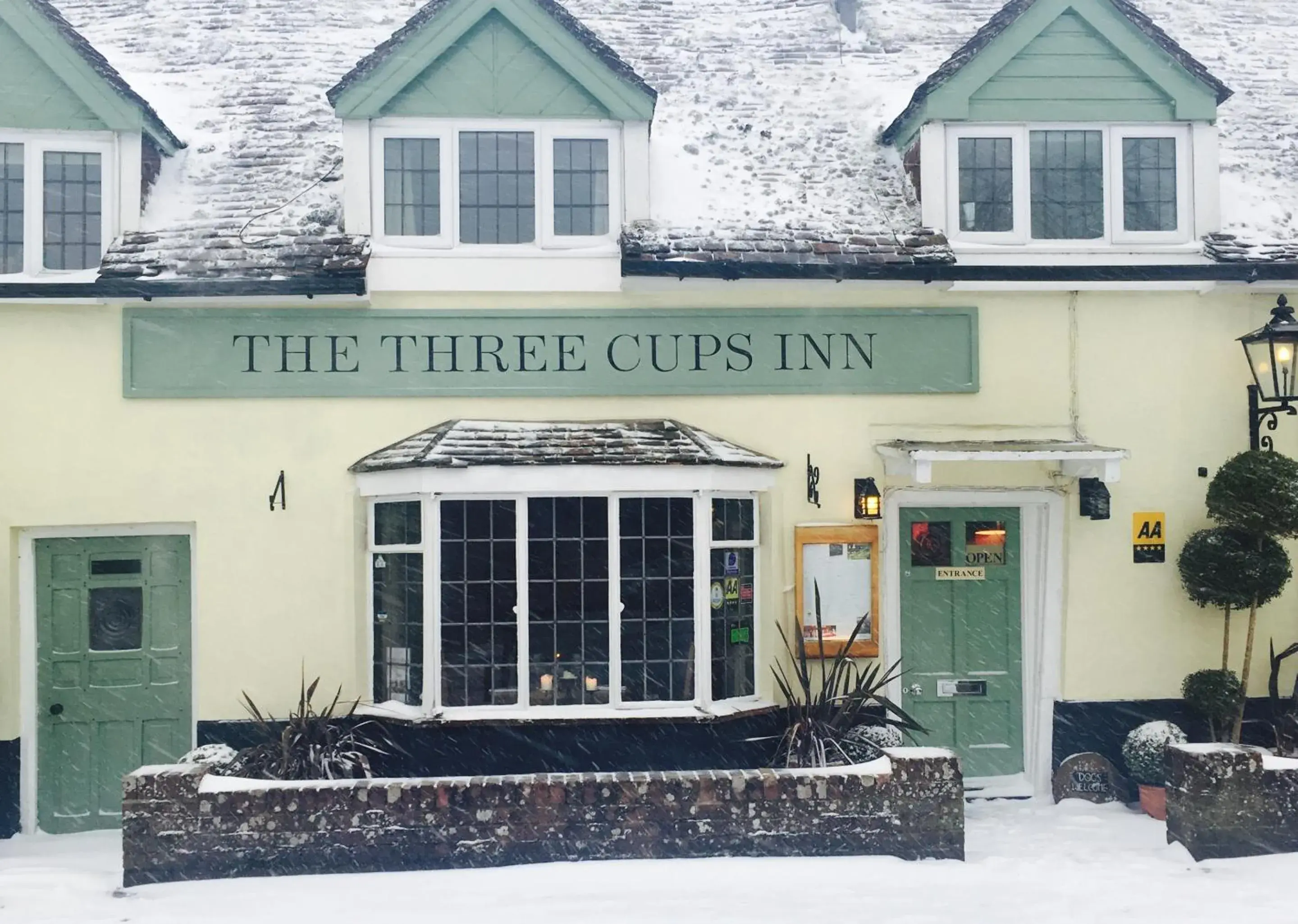 Property building in The Three Cups Inn Property building in The Three Cups Inn