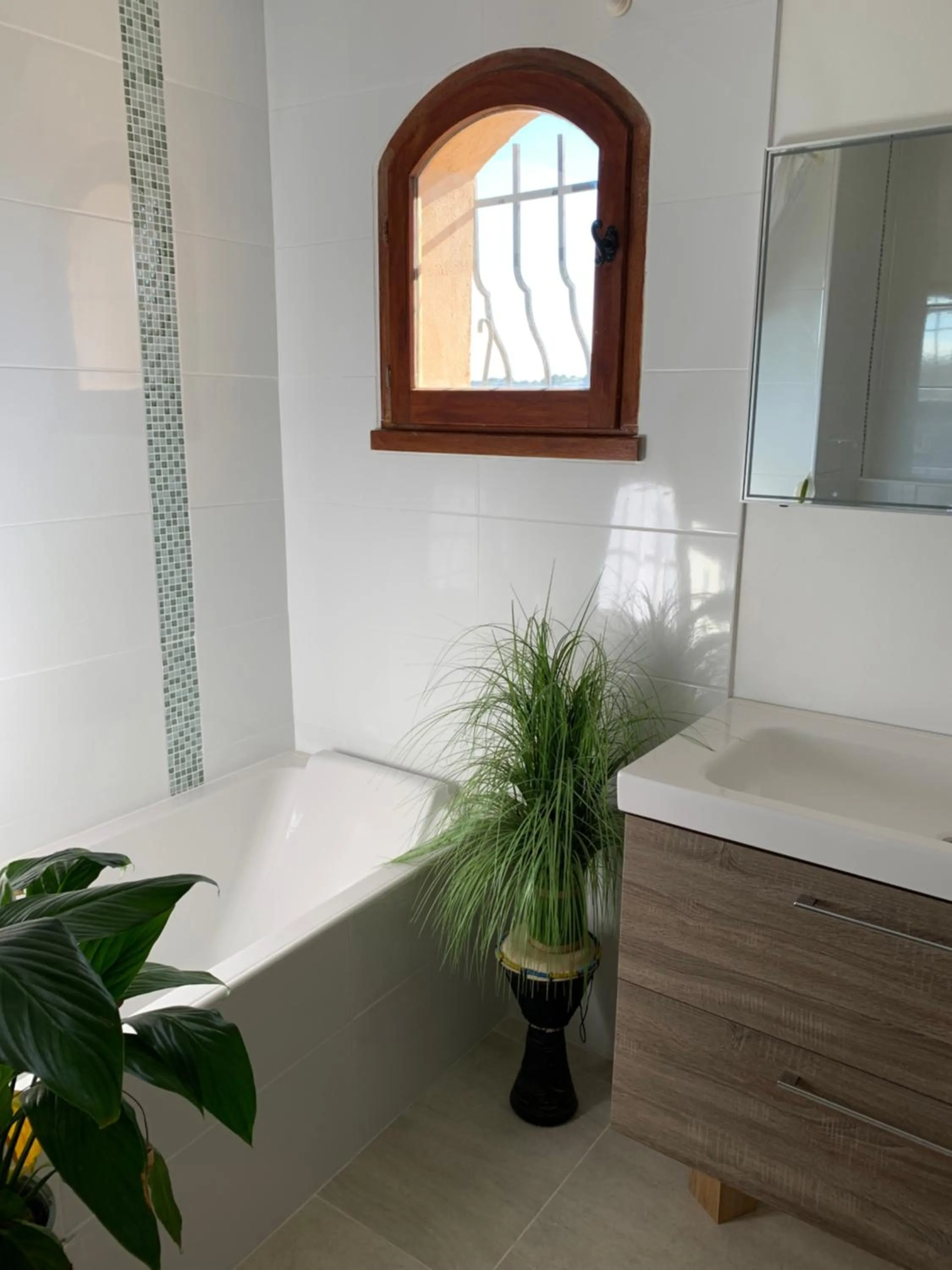 Bathroom, Bed in Bed & Breakfast Les LILLAS