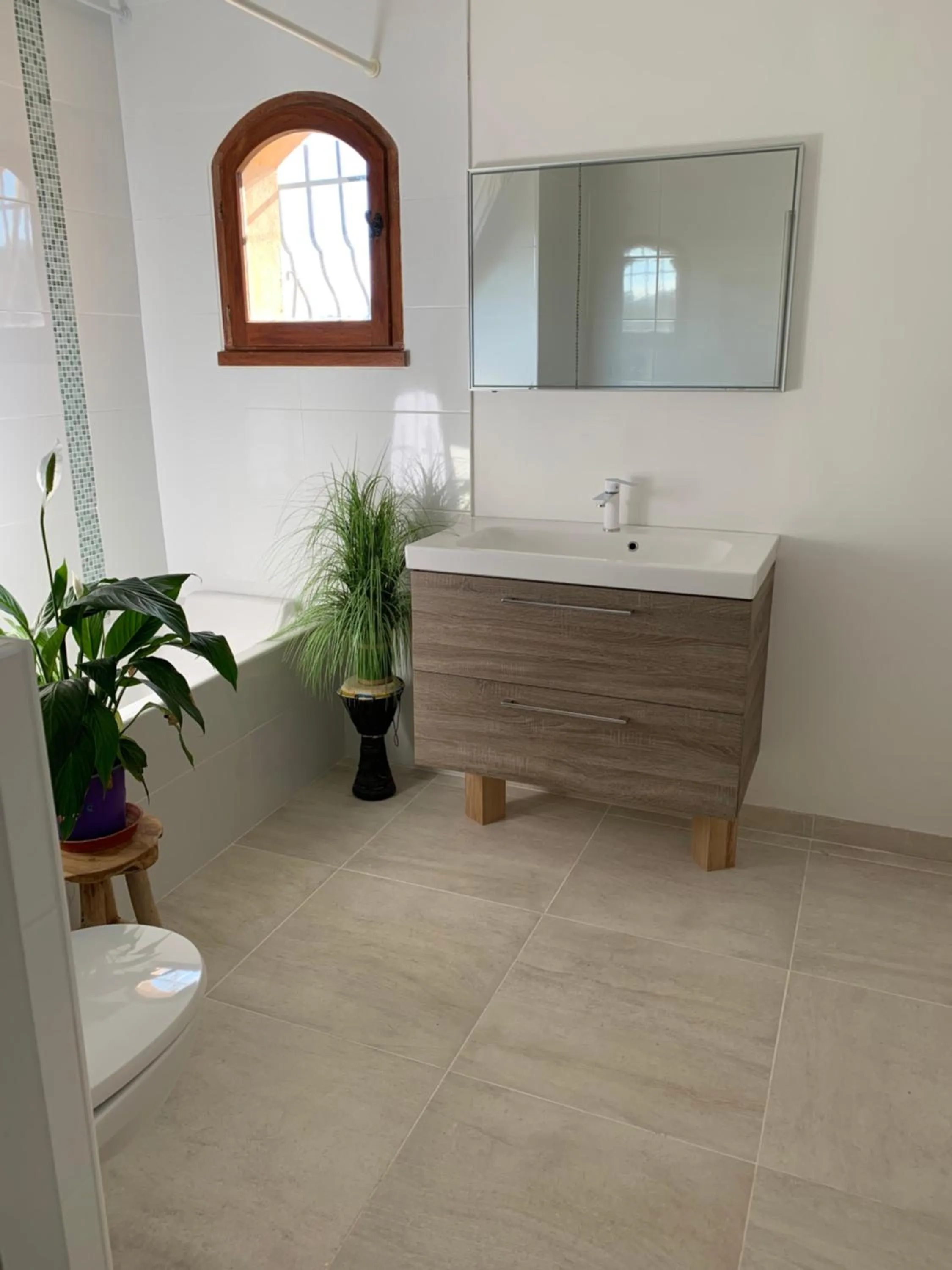 Bathroom in Bed & Breakfast Les LILLAS