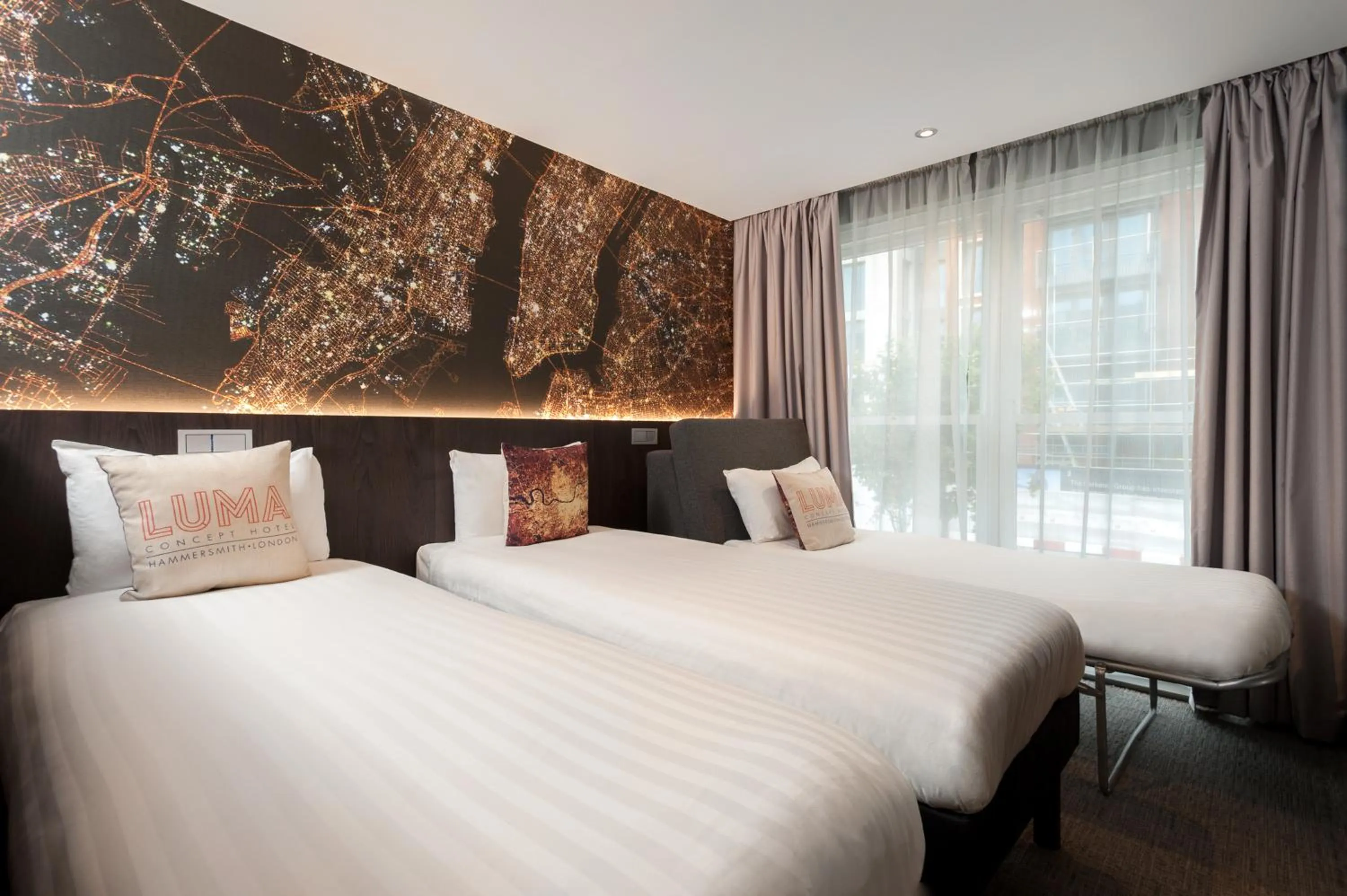 Bed in Heeton Concept Hotel – Luma Hammersmith