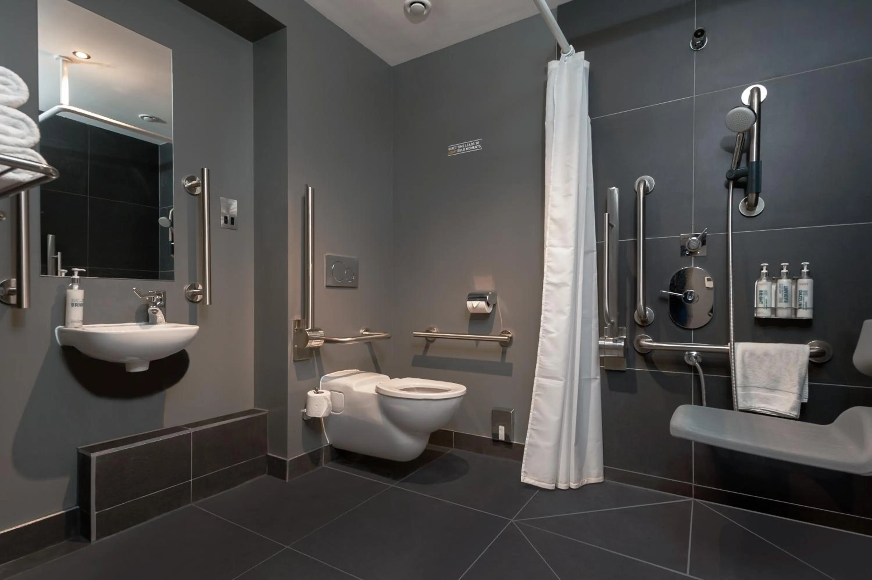 Bathroom in Heeton Concept Hotel – Luma Hammersmith
