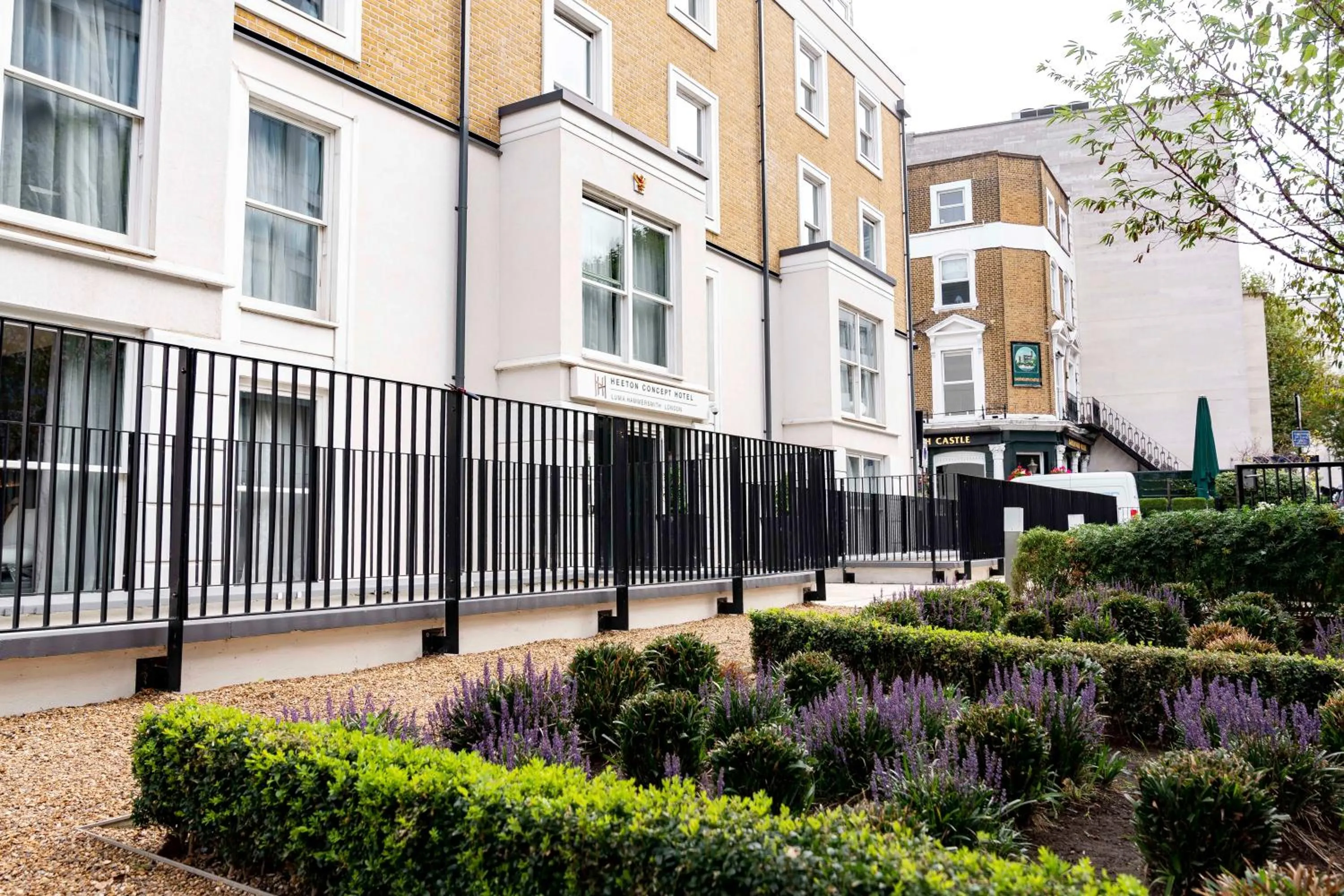 Garden view in Heeton Concept Hotel – Luma Hammersmith