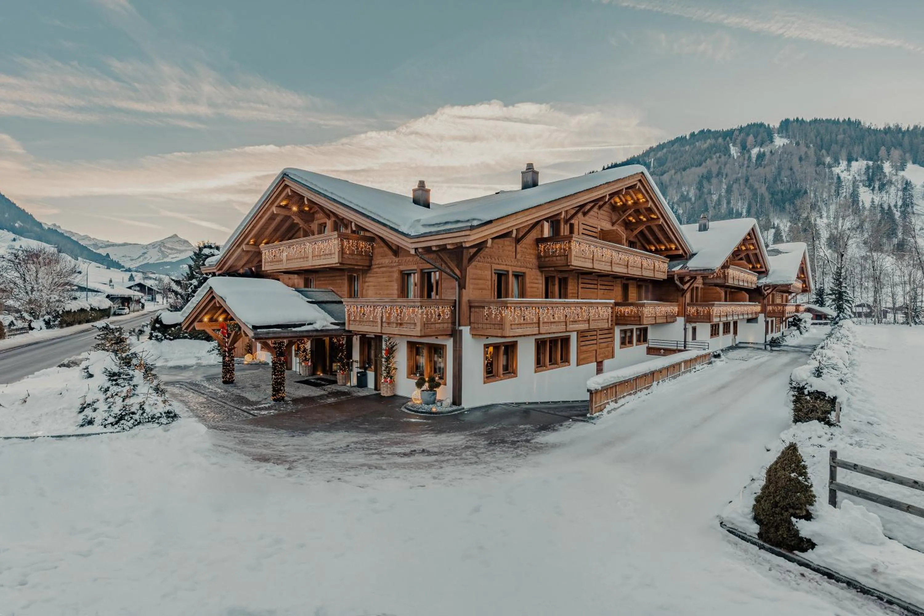 Property building in Ultima Hotel Gstaad