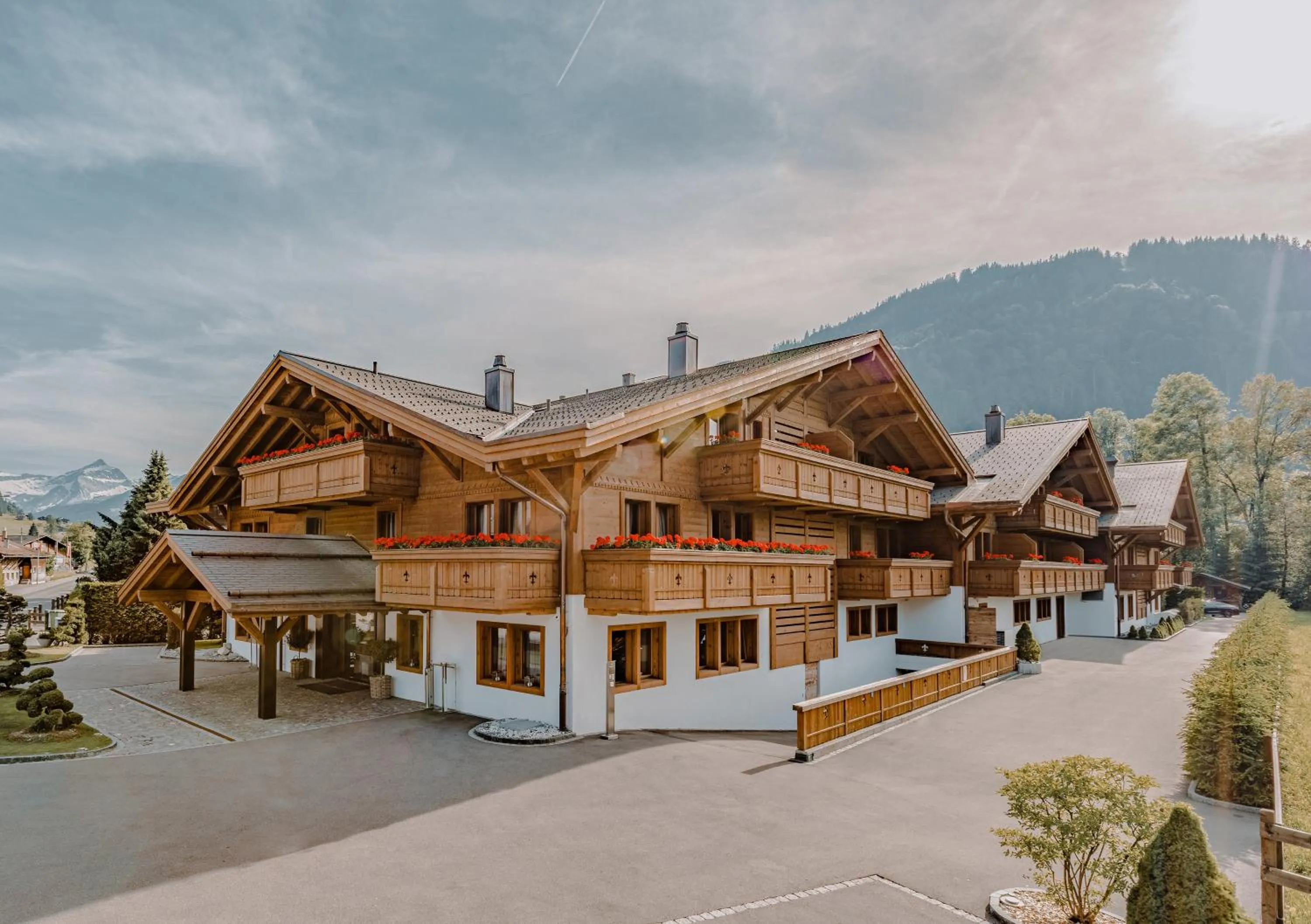 Property building in Ultima Hotel Gstaad