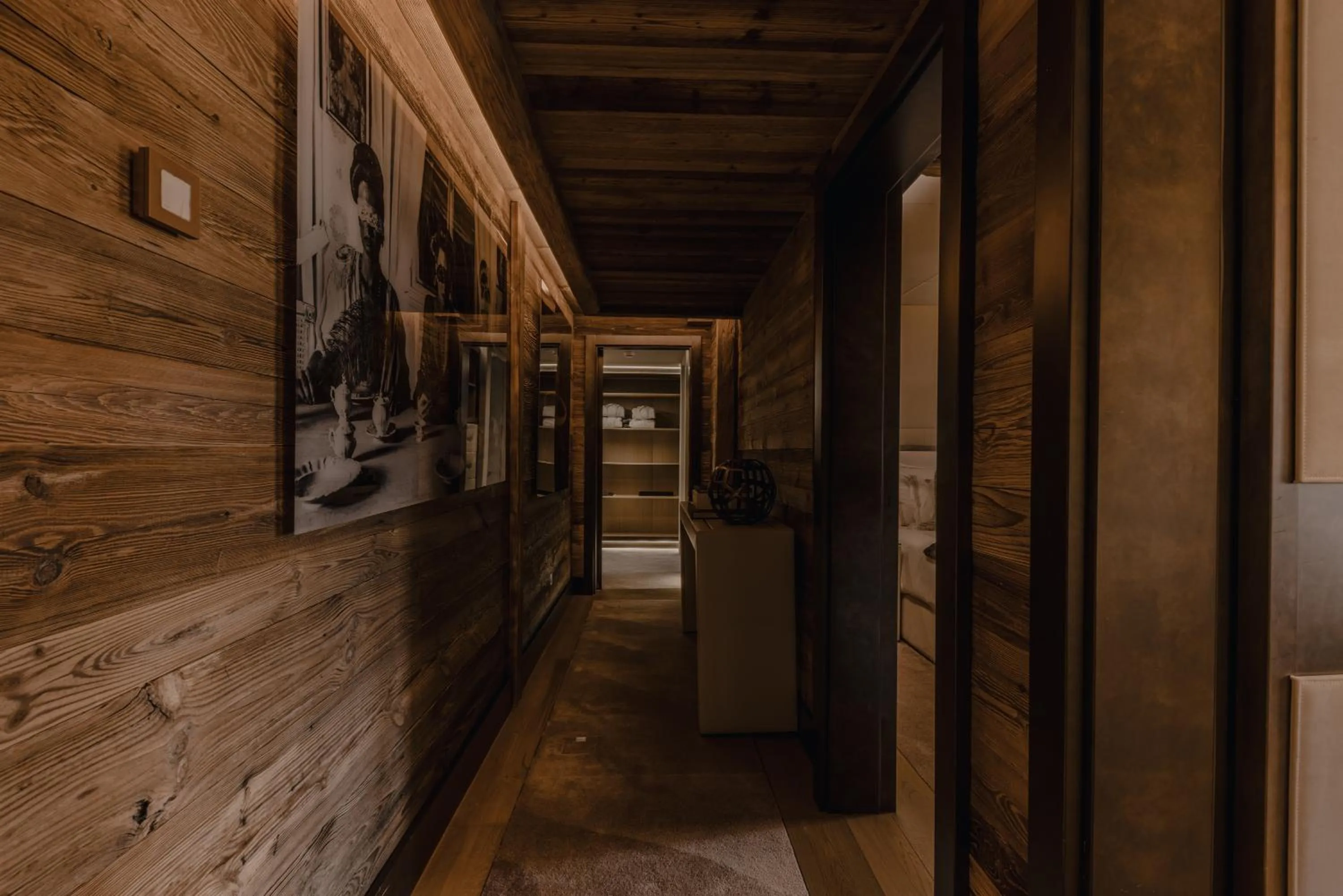 Decorative detail in Ultima Hotel Gstaad