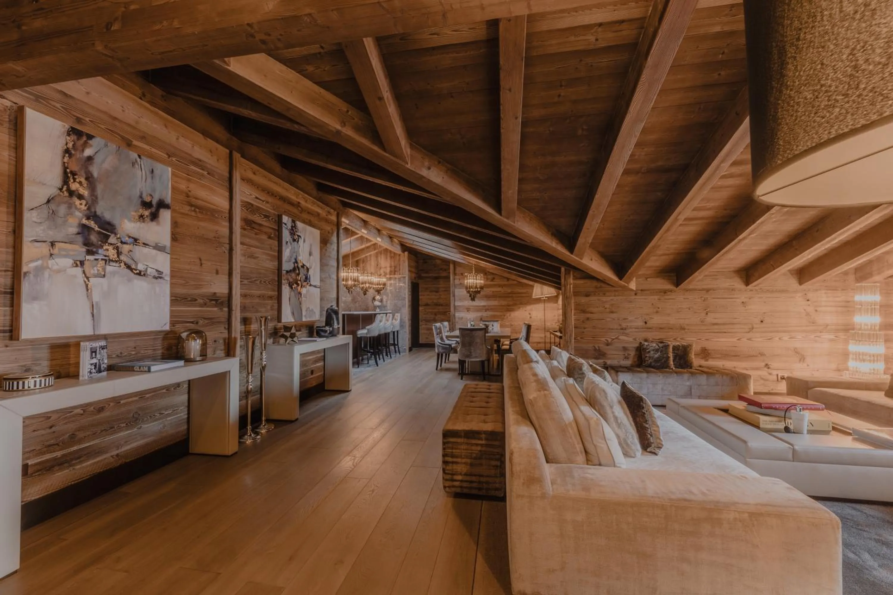 Living room in Ultima Hotel Gstaad