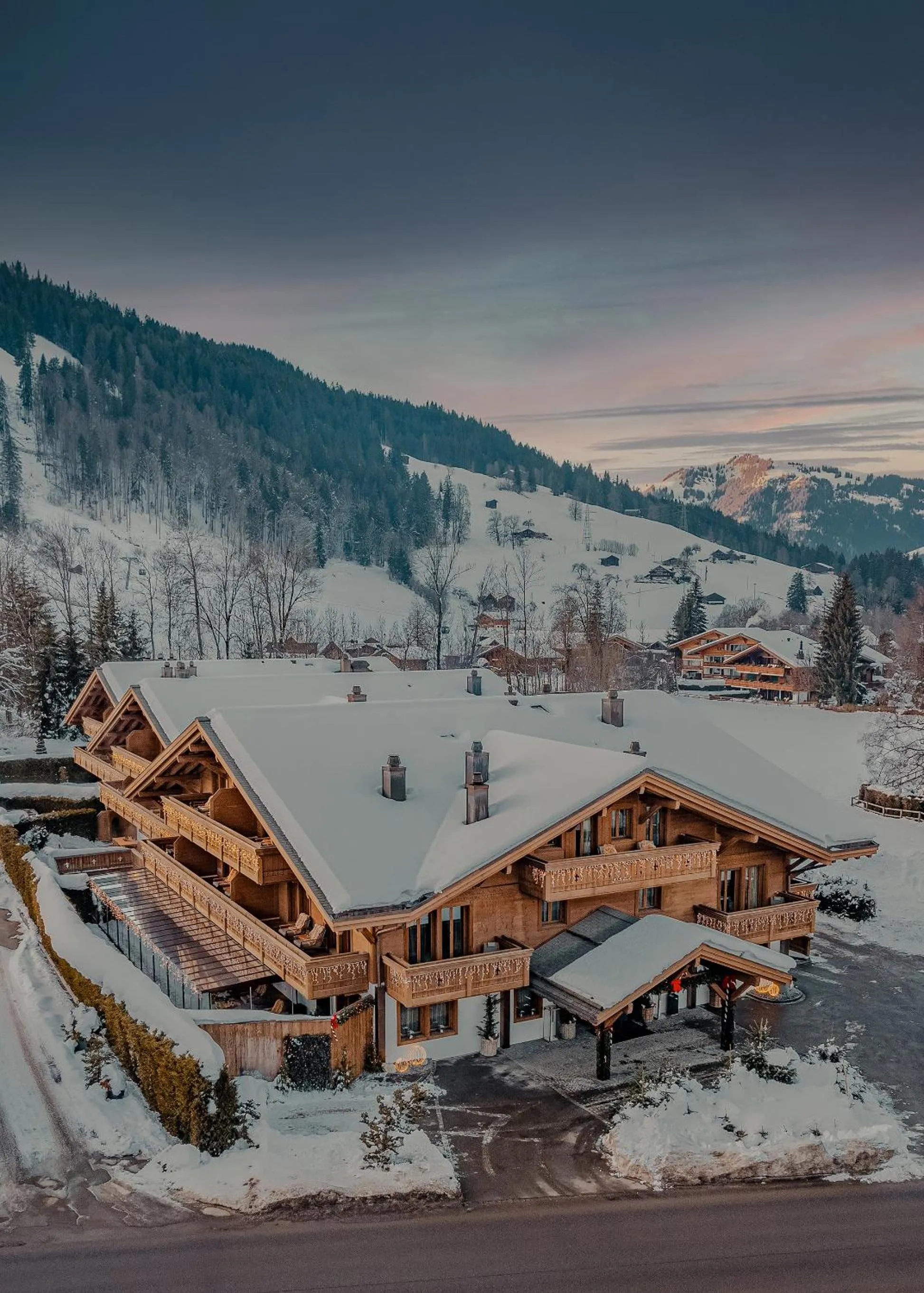 Property building in Ultima Hotel Gstaad