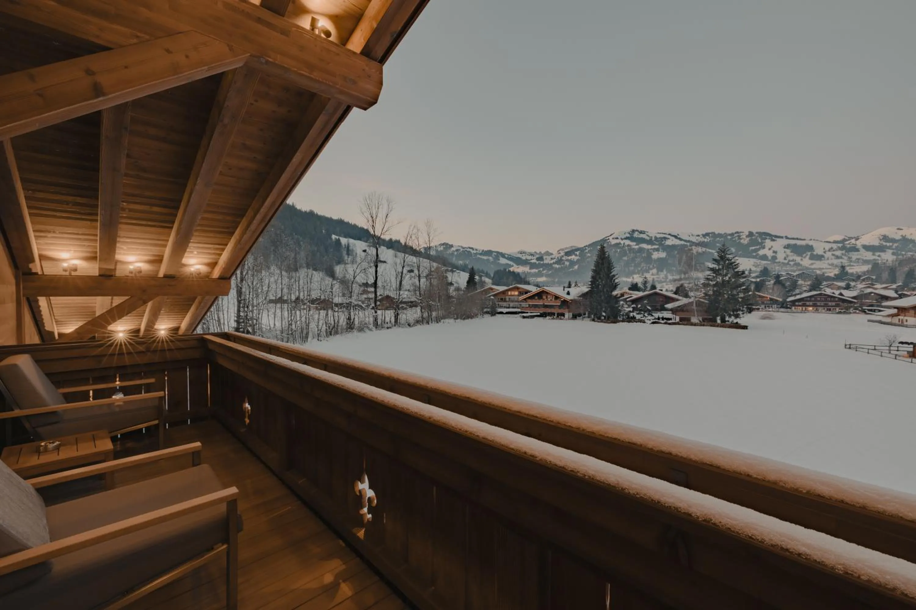 Natural landscape in Ultima Hotel Gstaad