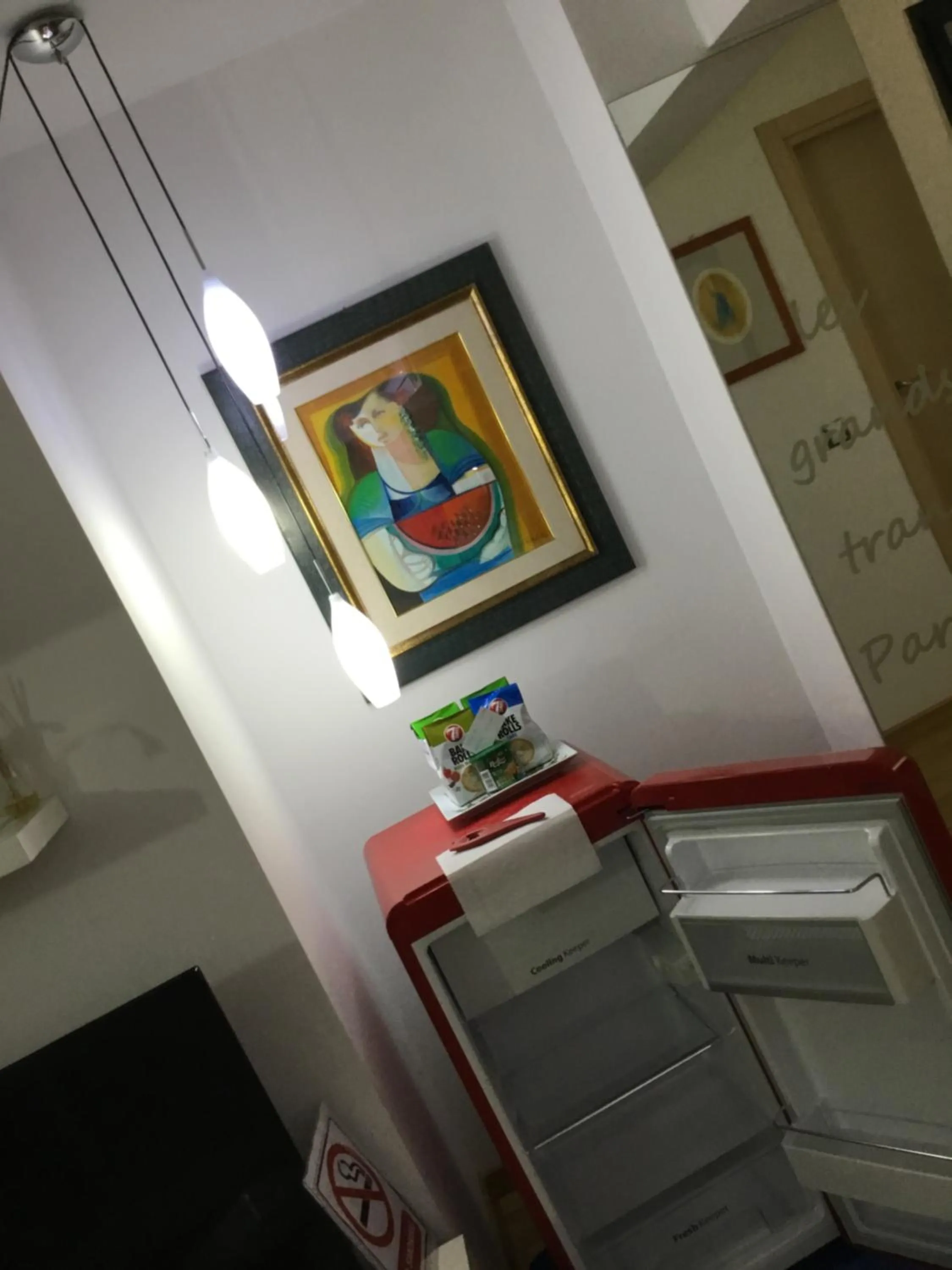 Living room in White Dream Suites