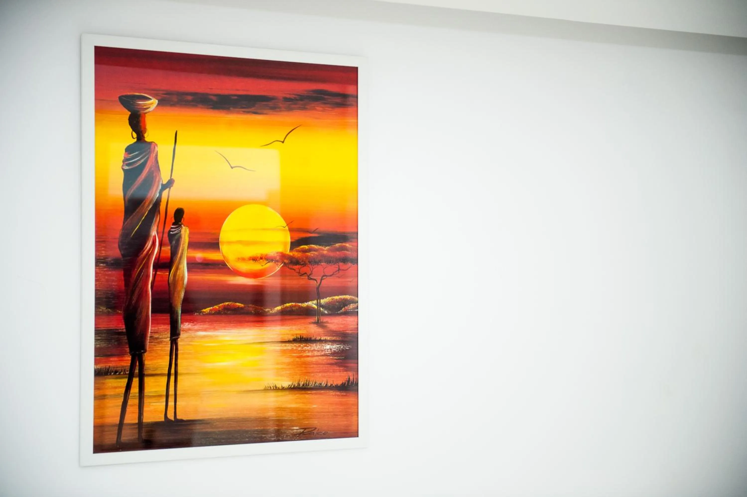 Bed in White Dream Suites