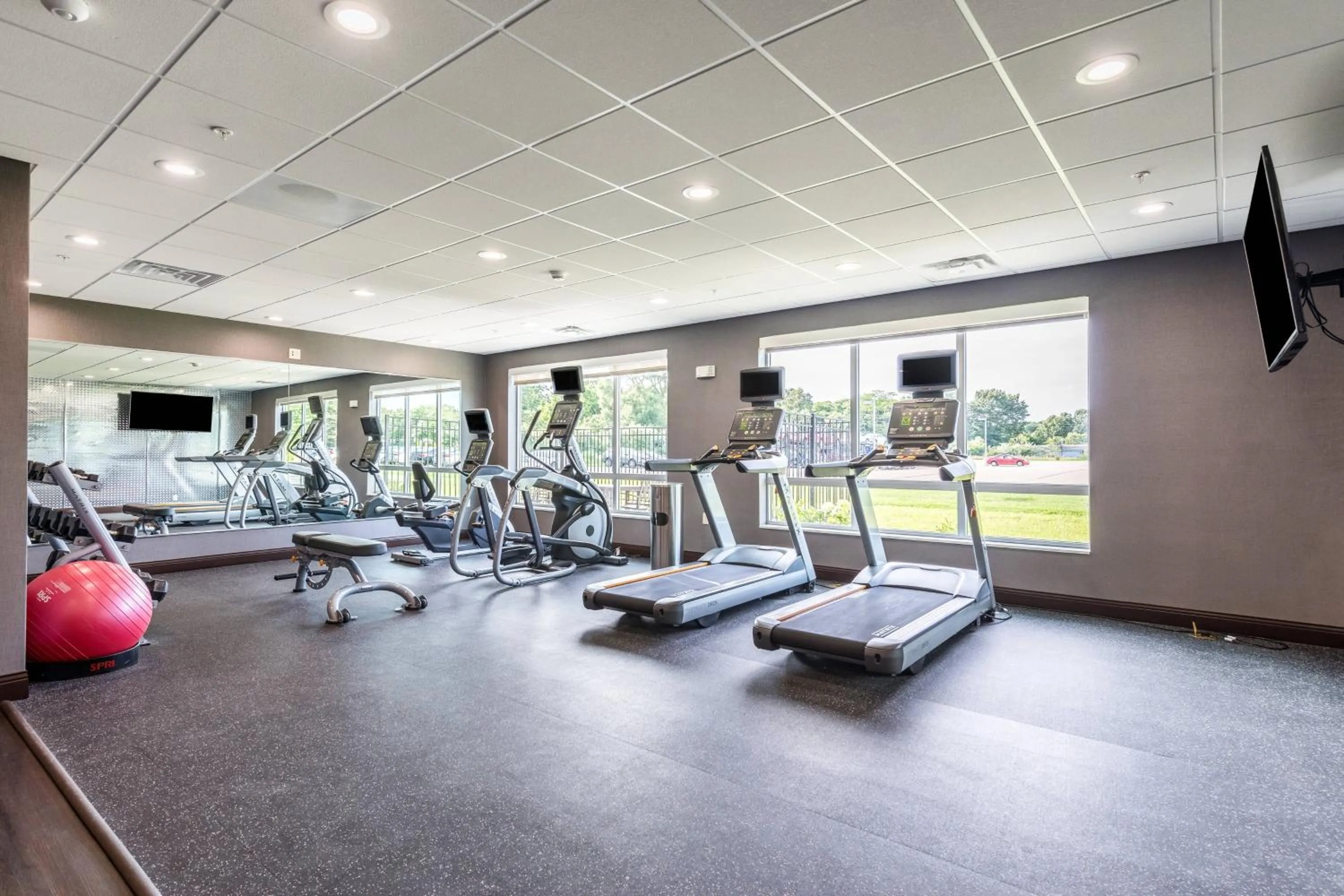 Fitness centre/facilities in Fairfield Inn & Suites by Marriott St. Joseph Stevensville