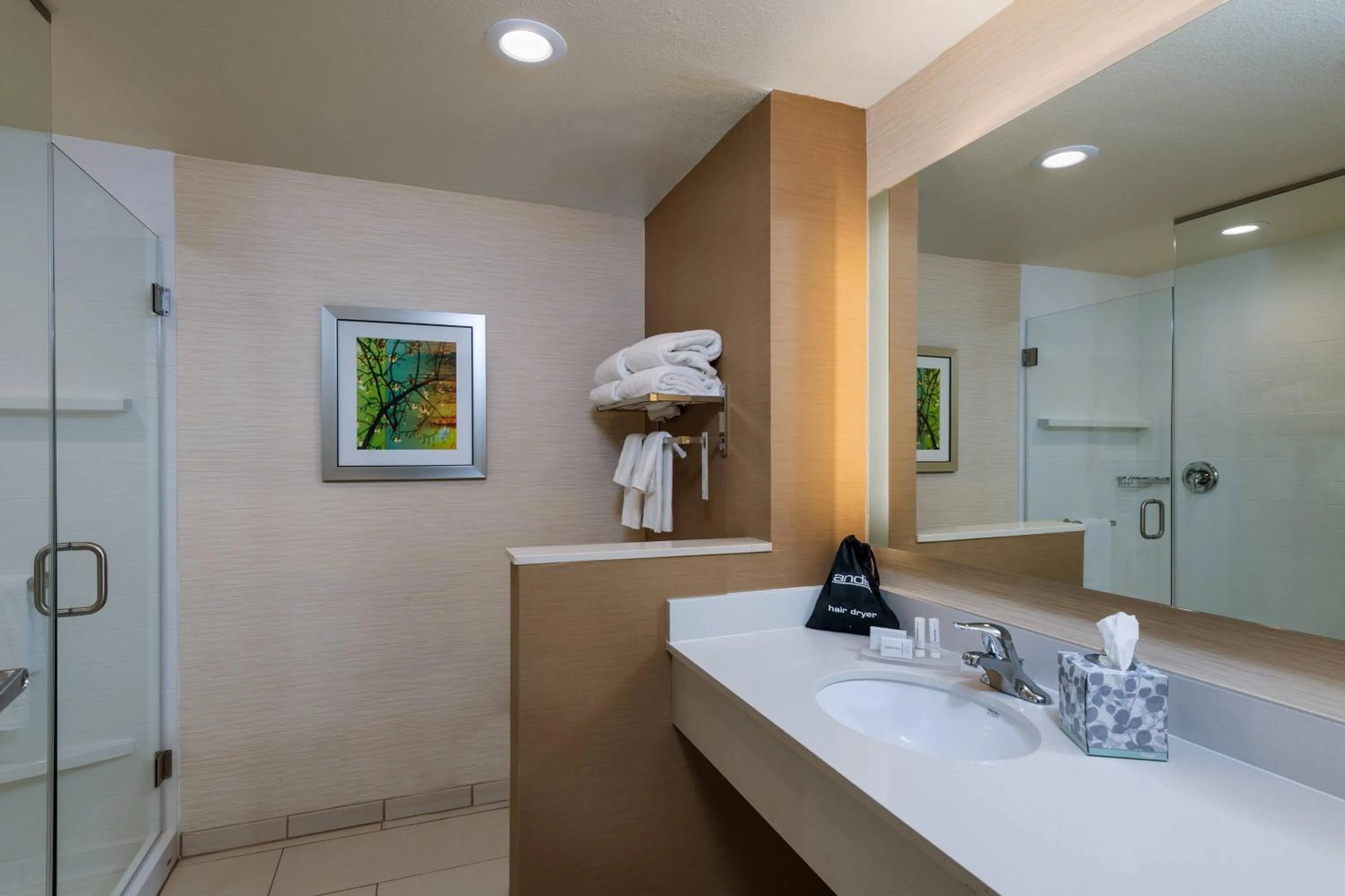 Bathroom in Fairfield Inn & Suites by Marriott Corpus Christi Aransas Pass