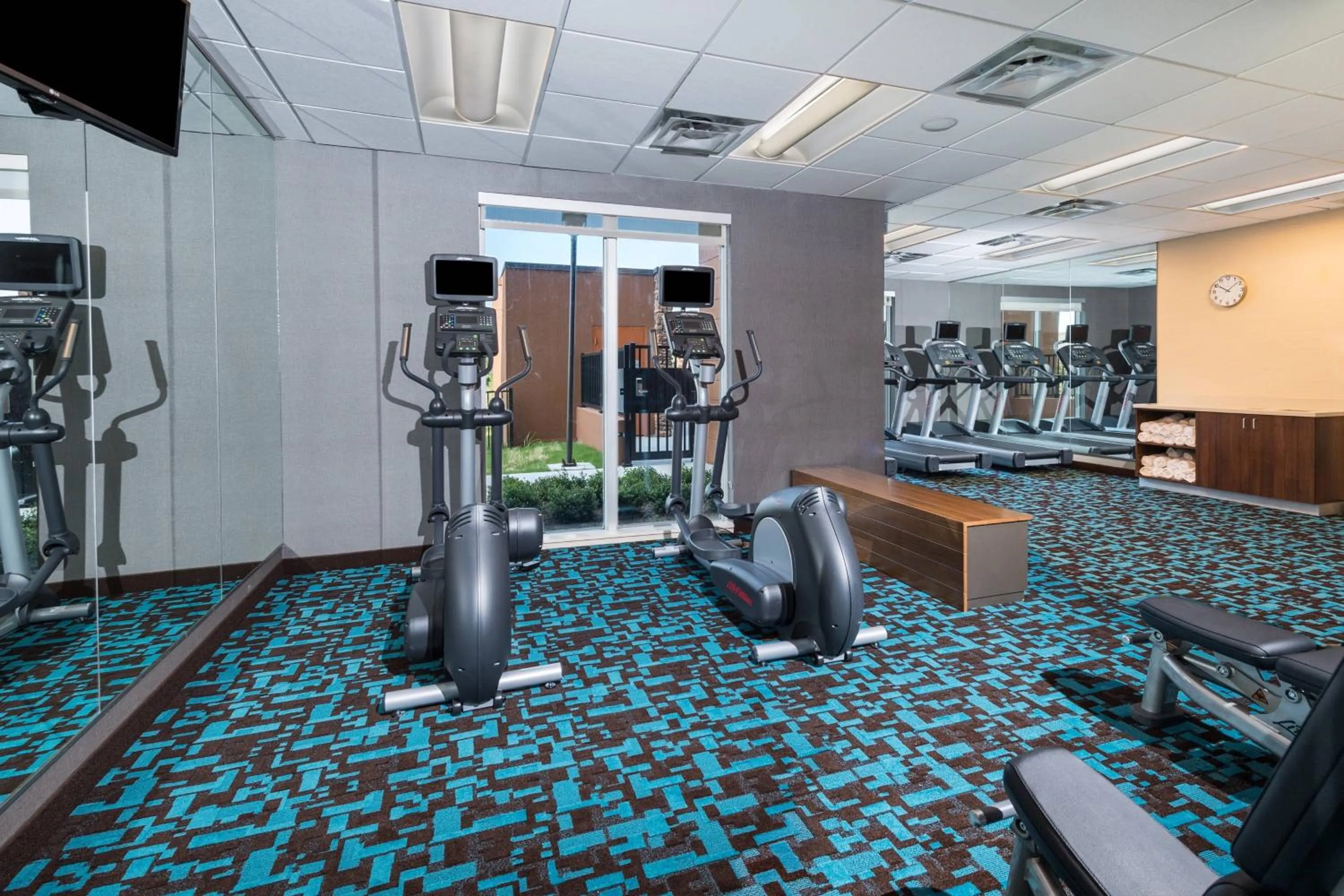 Fitness centre/facilities in Fairfield Inn & Suites by Marriott Corpus Christi Aransas Pass