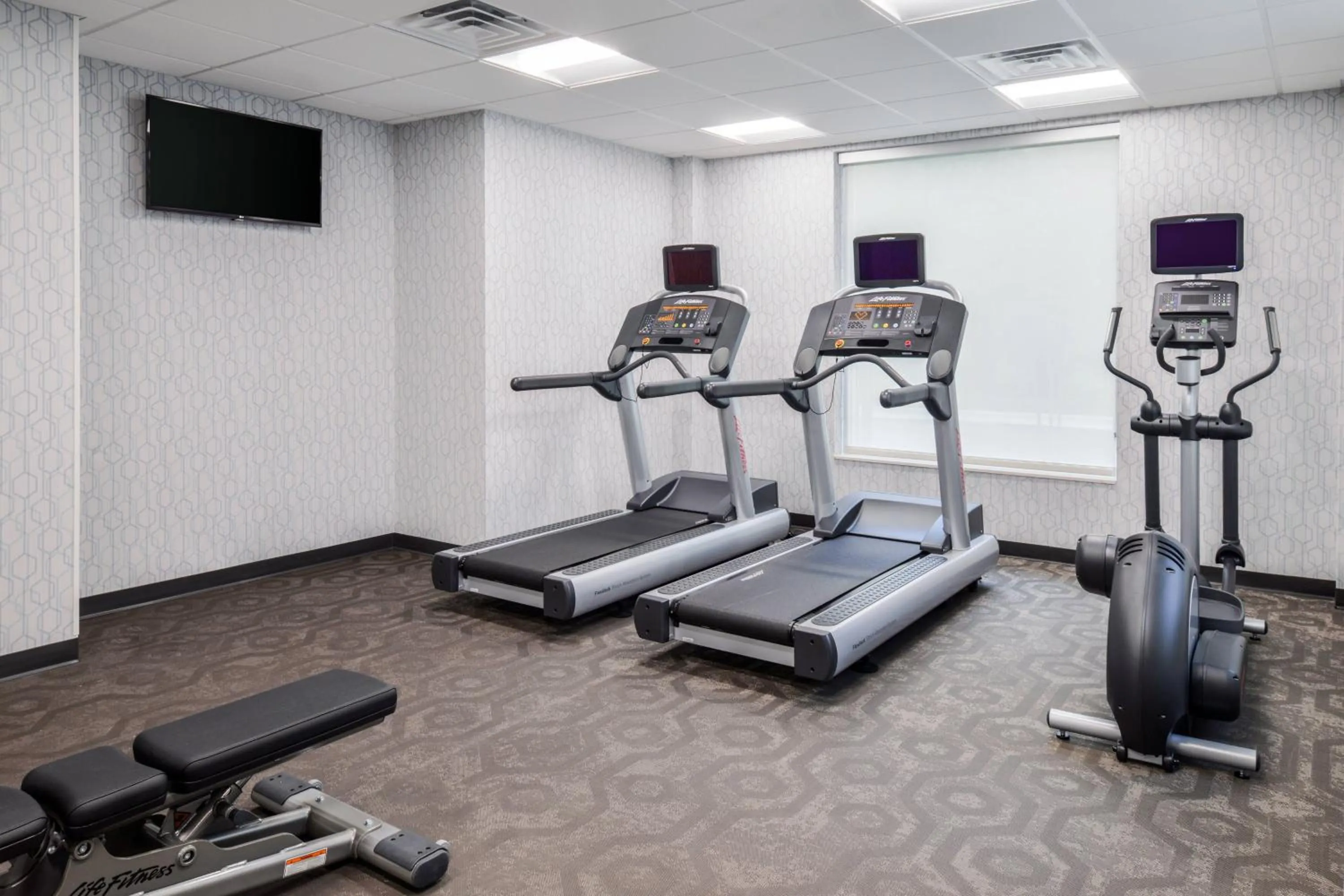 Fitness centre/facilities in Fairfield Inn & Suites by Marriott Raleigh Cary