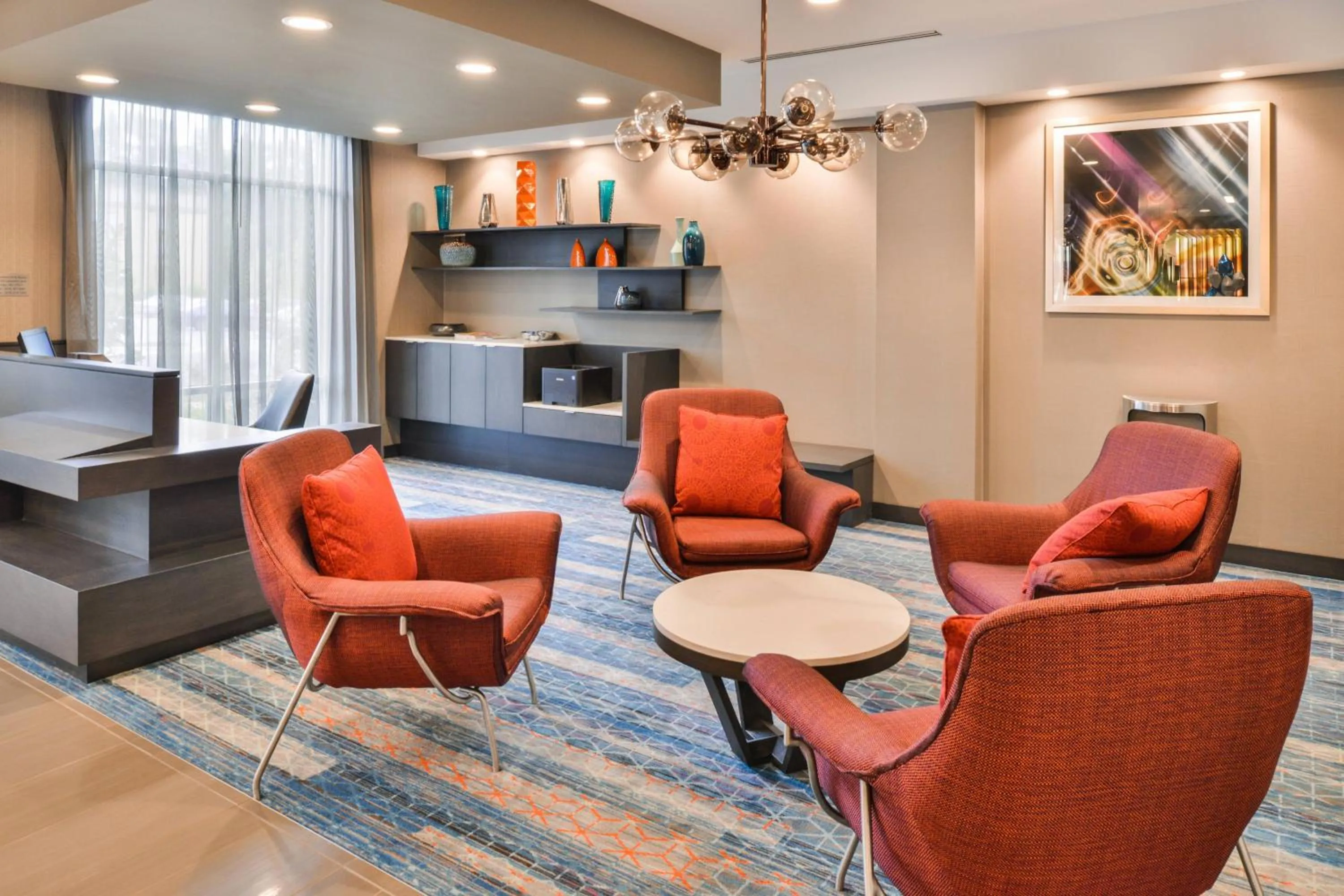 Lobby or reception in Fairfield Inn & Suites by Marriott Raleigh Cary