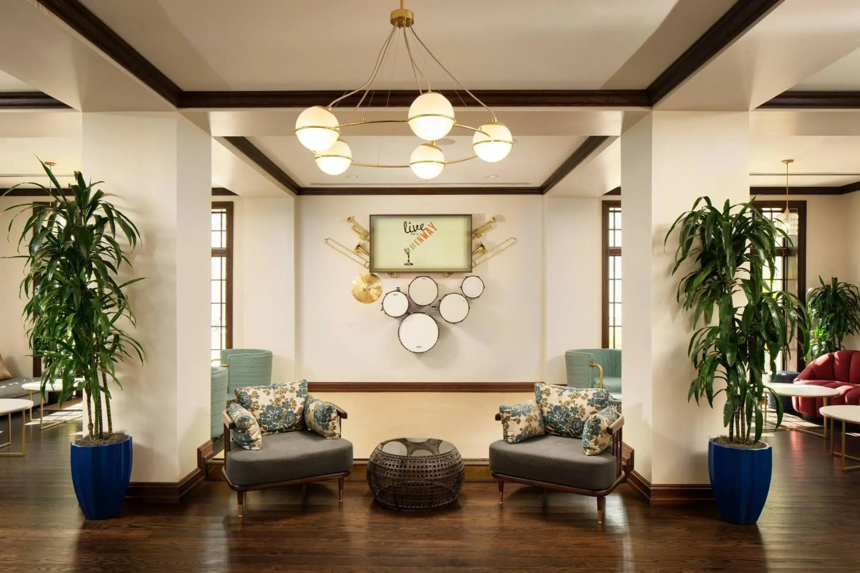 Lobby or reception in Fenway Hotel, Autograph Collection Lobby or reception in Fenway Hotel, Autograph Collection