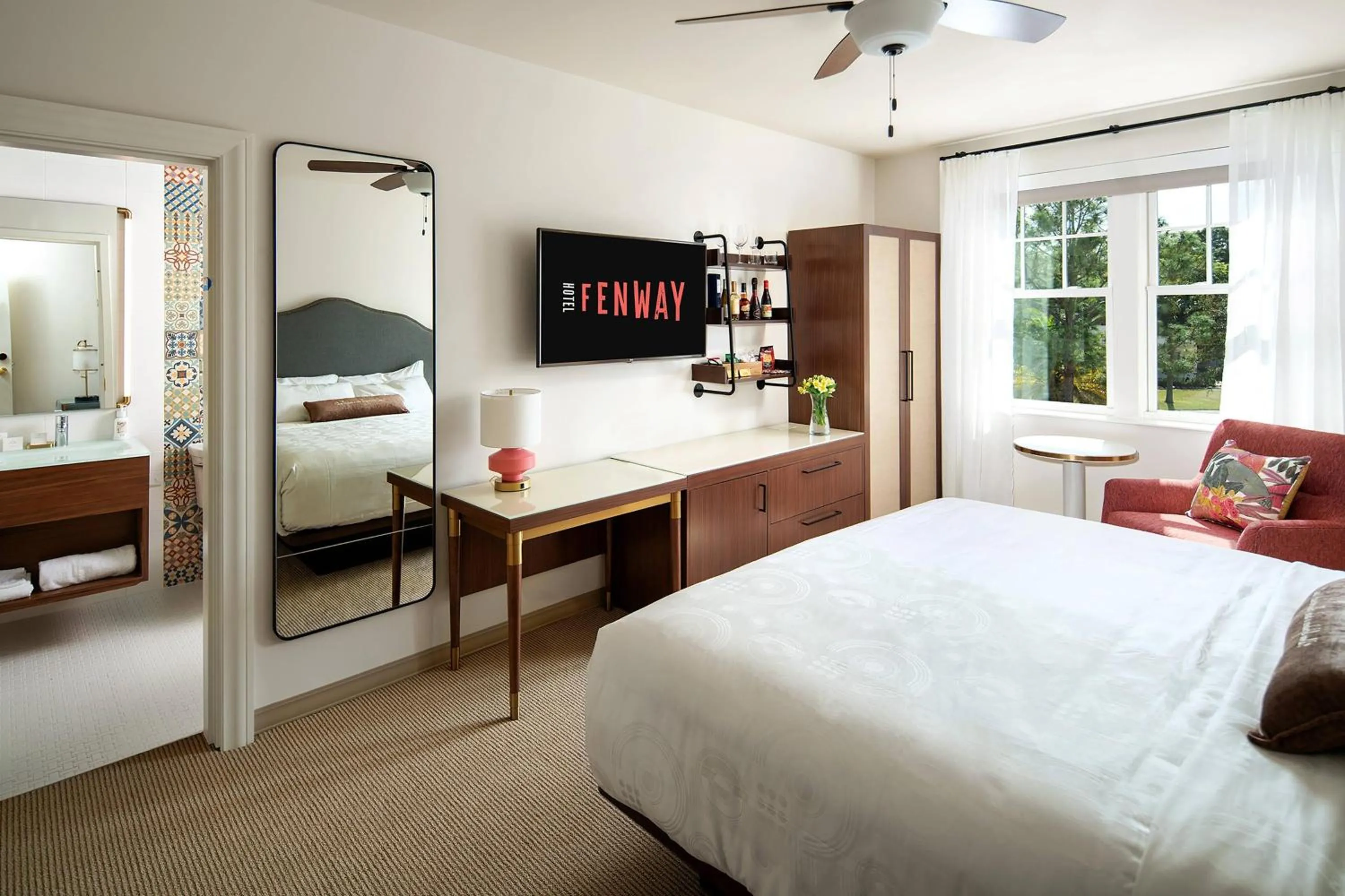 Bedroom, Bed in Fenway Hotel, Autograph Collection