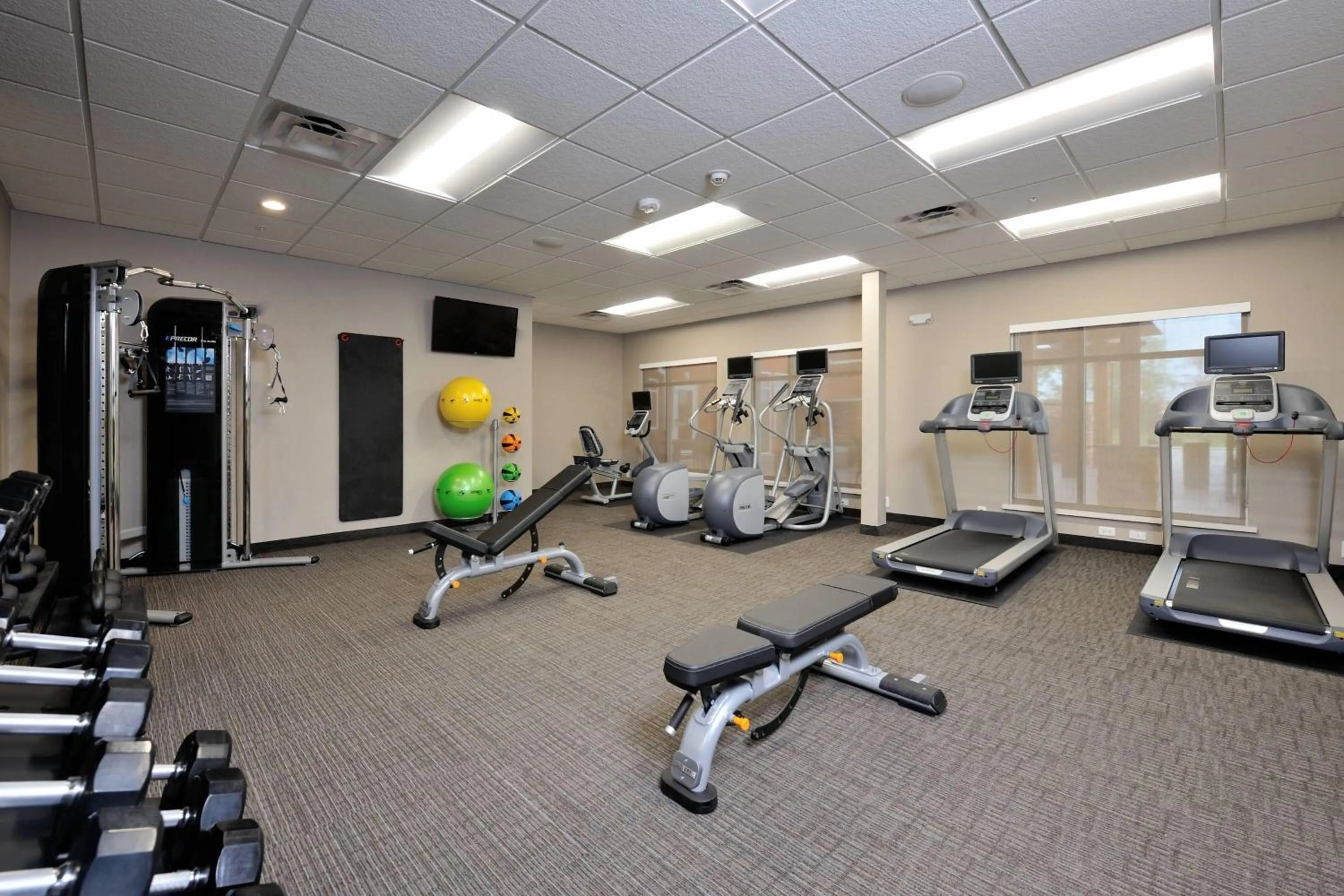 Fitness centre/facilities in Residence Inn by Marriott Houston Tomball