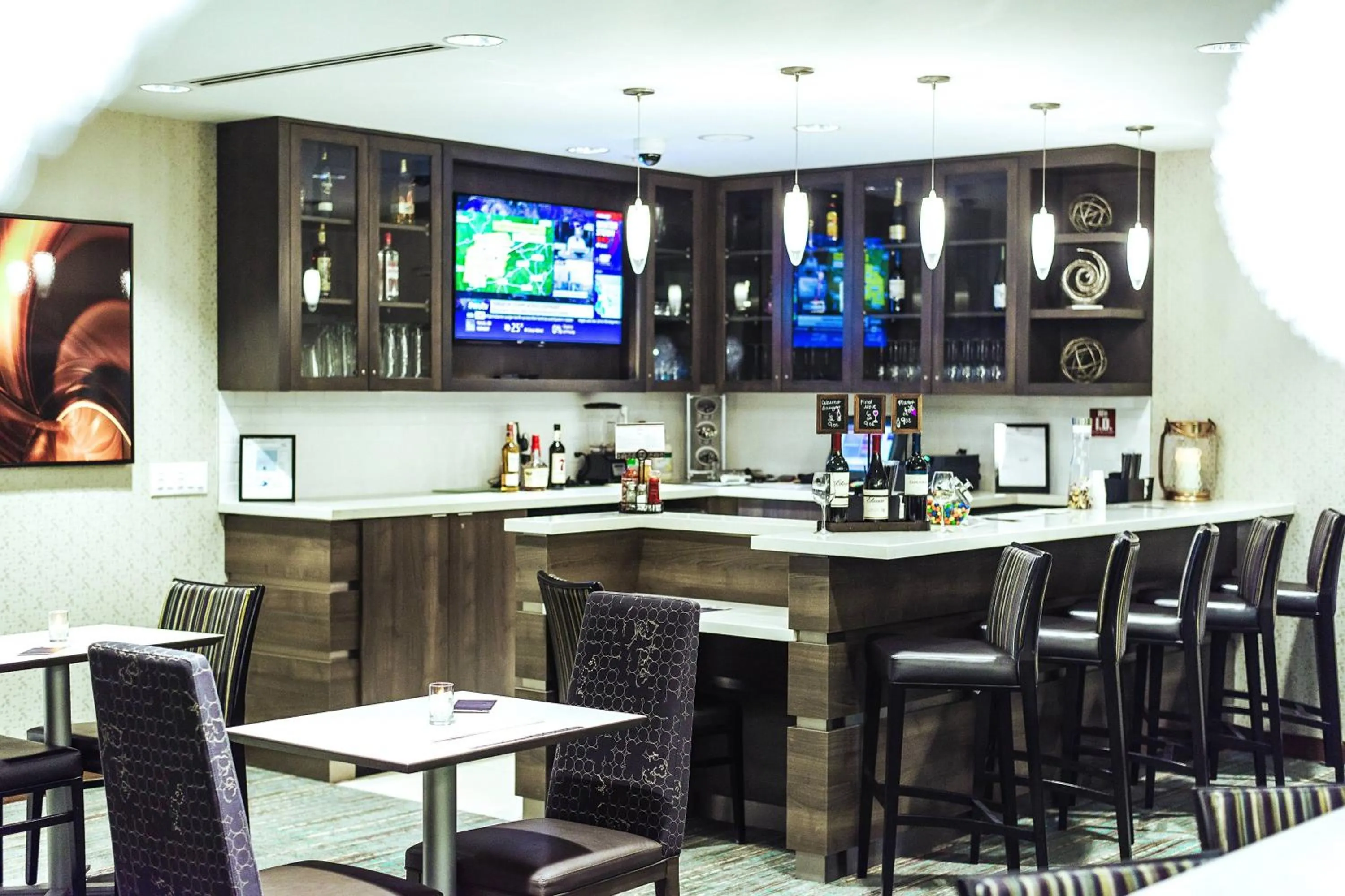 Lounge or bar in Residence Inn by Marriott Philadelphia Glen Mills/Concordville