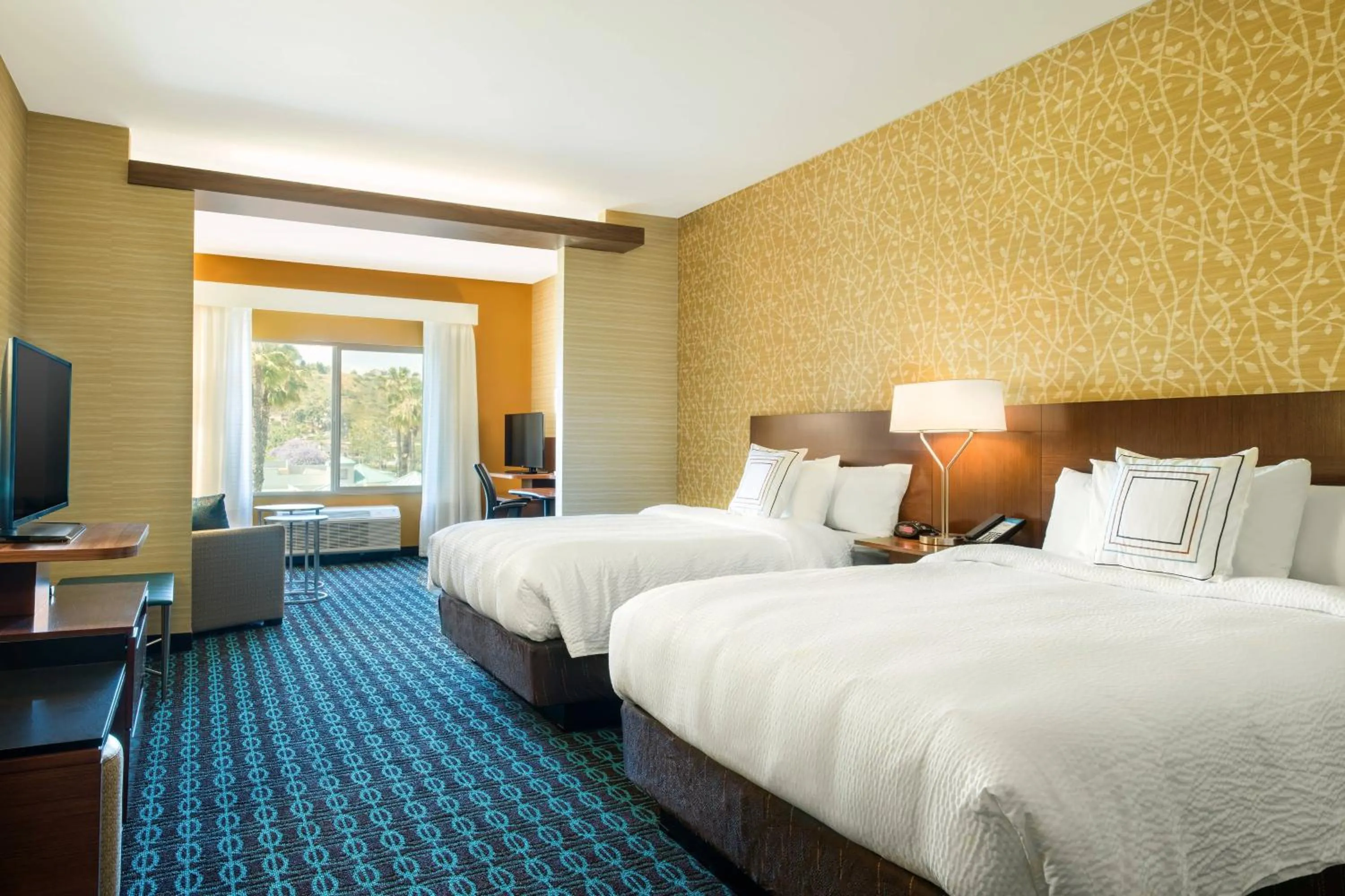 Bedroom, Bed in Fairfield Inn & Suites by Marriott San Diego North/San Marcos