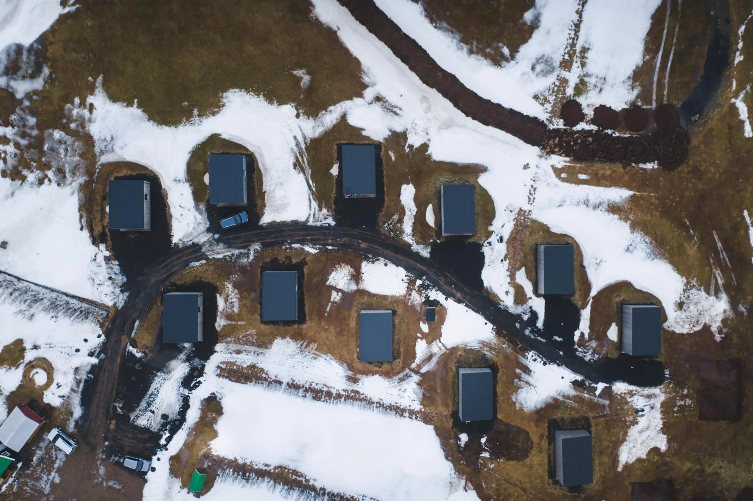 Property building in Arnarstapi Cottages