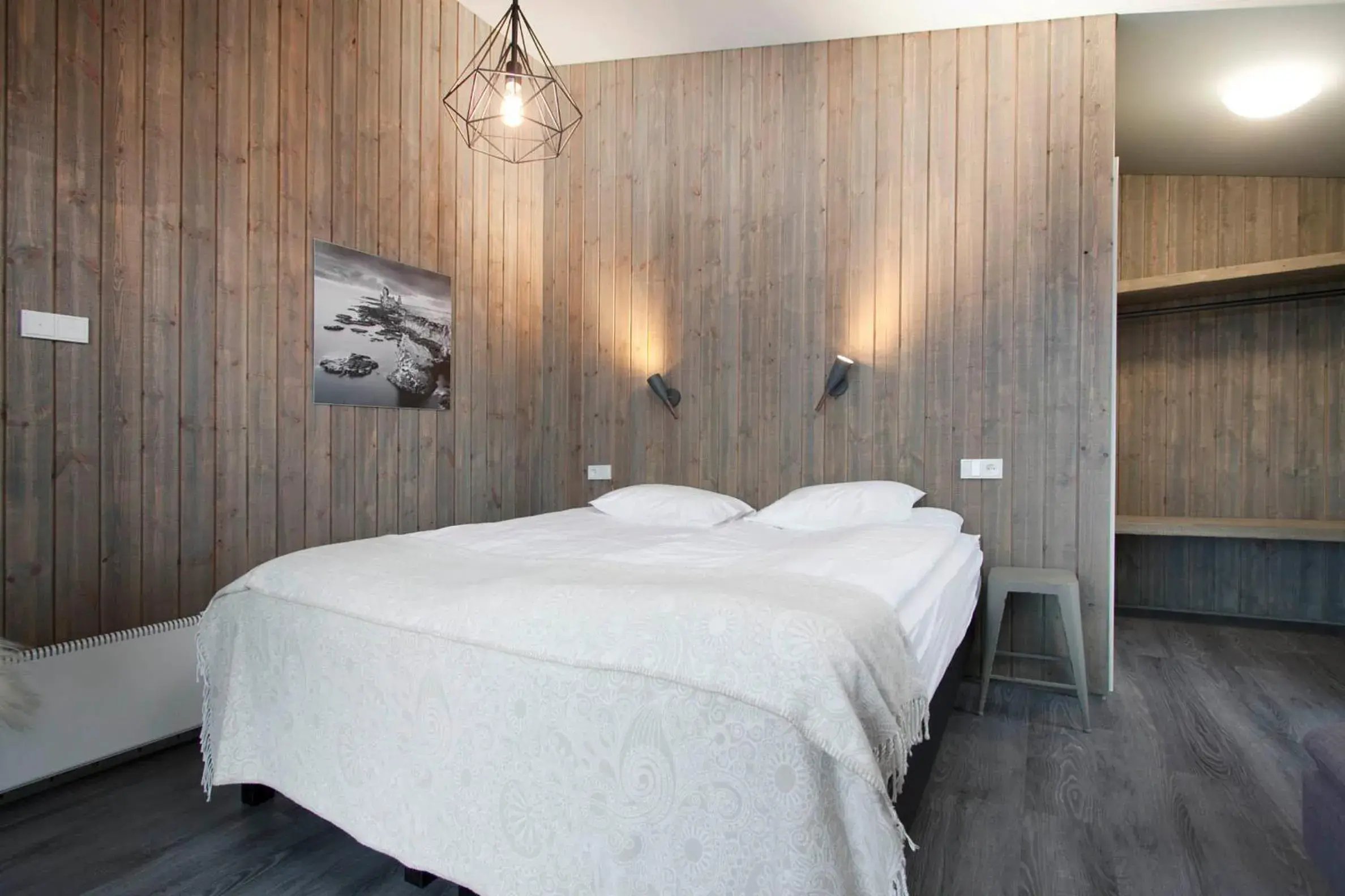 Bedroom, Bed in Arnarstapi Cottages Bedroom, Bed in Arnarstapi Cottages