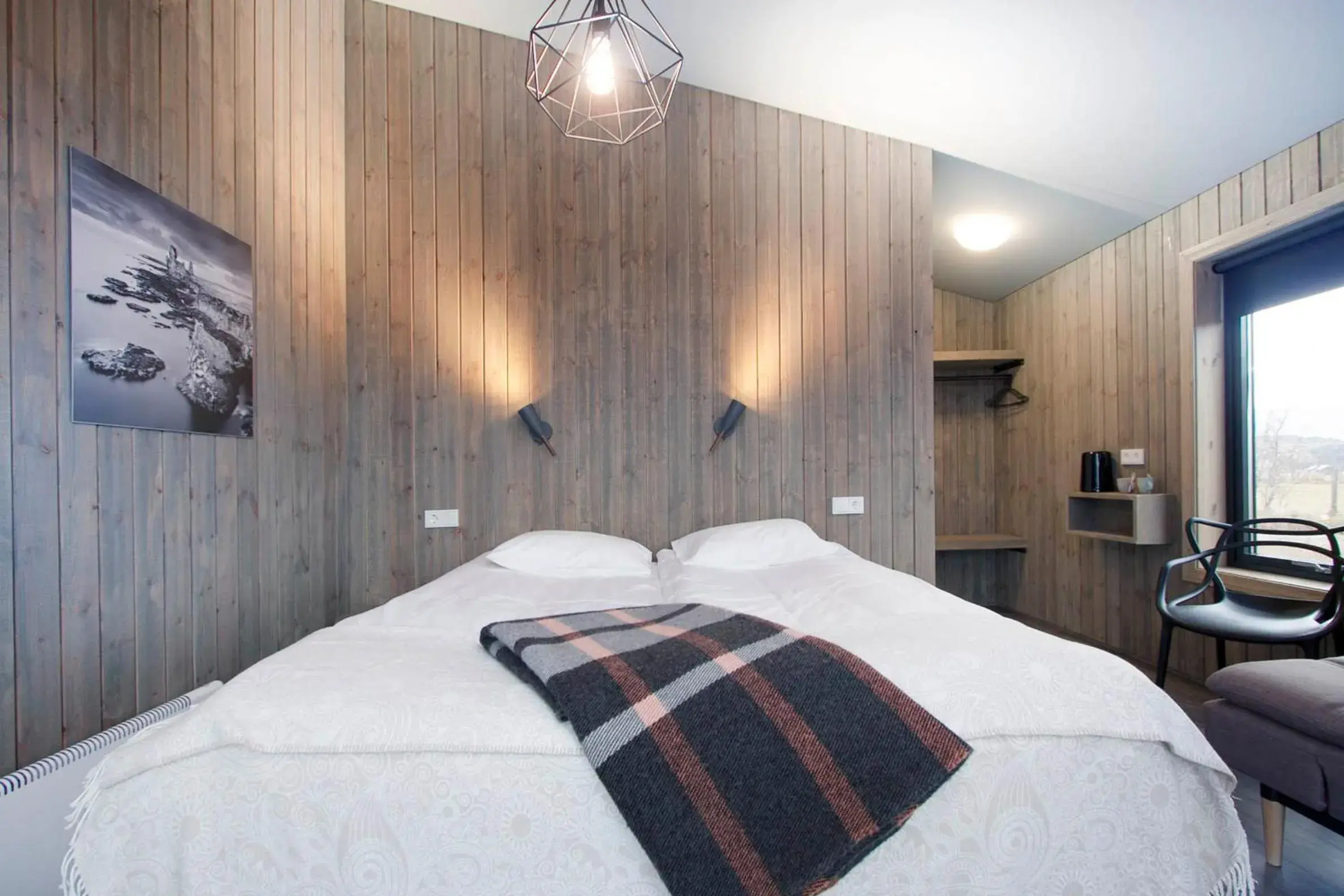 Bedroom, Bed in Arnarstapi Cottages Bedroom, Bed in Arnarstapi Cottages