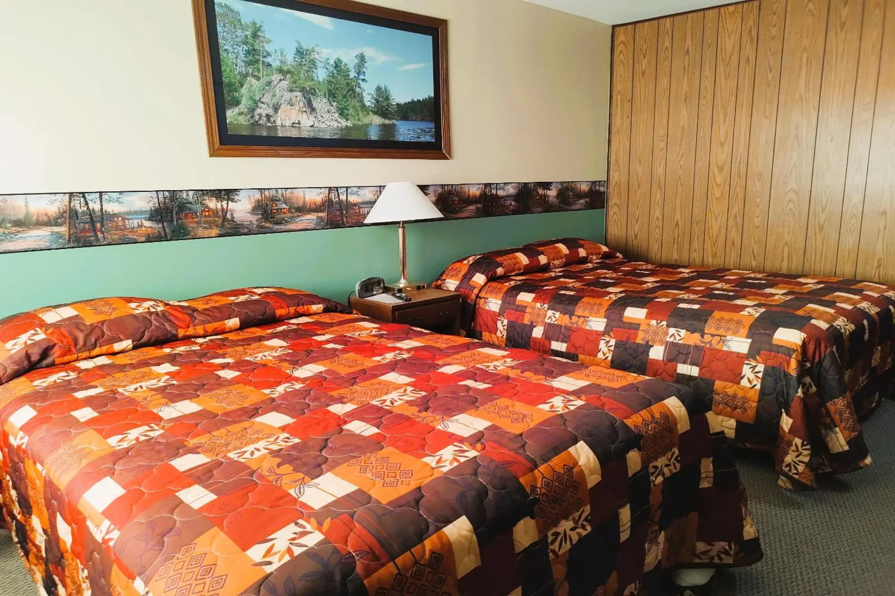 Bedroom, Bed in Love Hotels Voyageur by OYO at International Falls MN Bedroom, Bed in Love Hotels Voyageur by OYO at International Falls MN