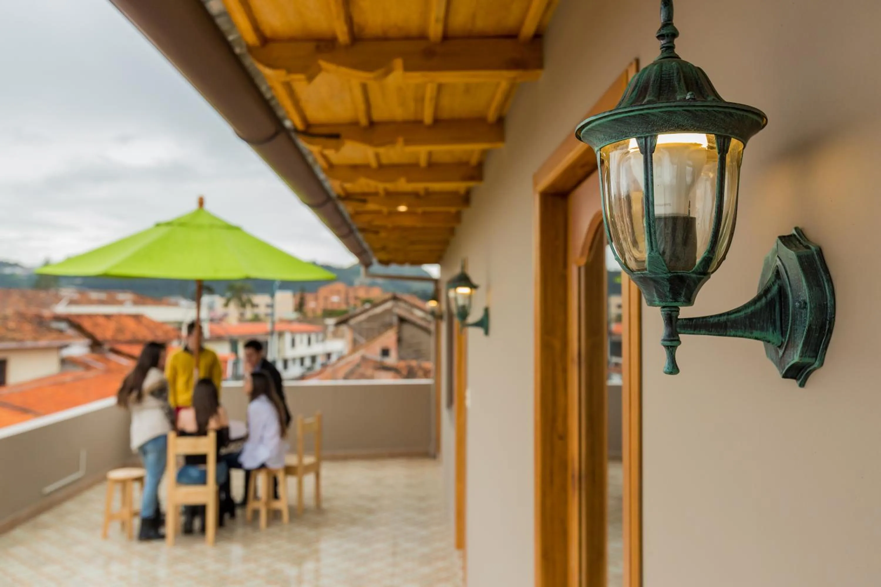 Quadruple Room with Terrace - single occupancy in San Rocke House Hotel
