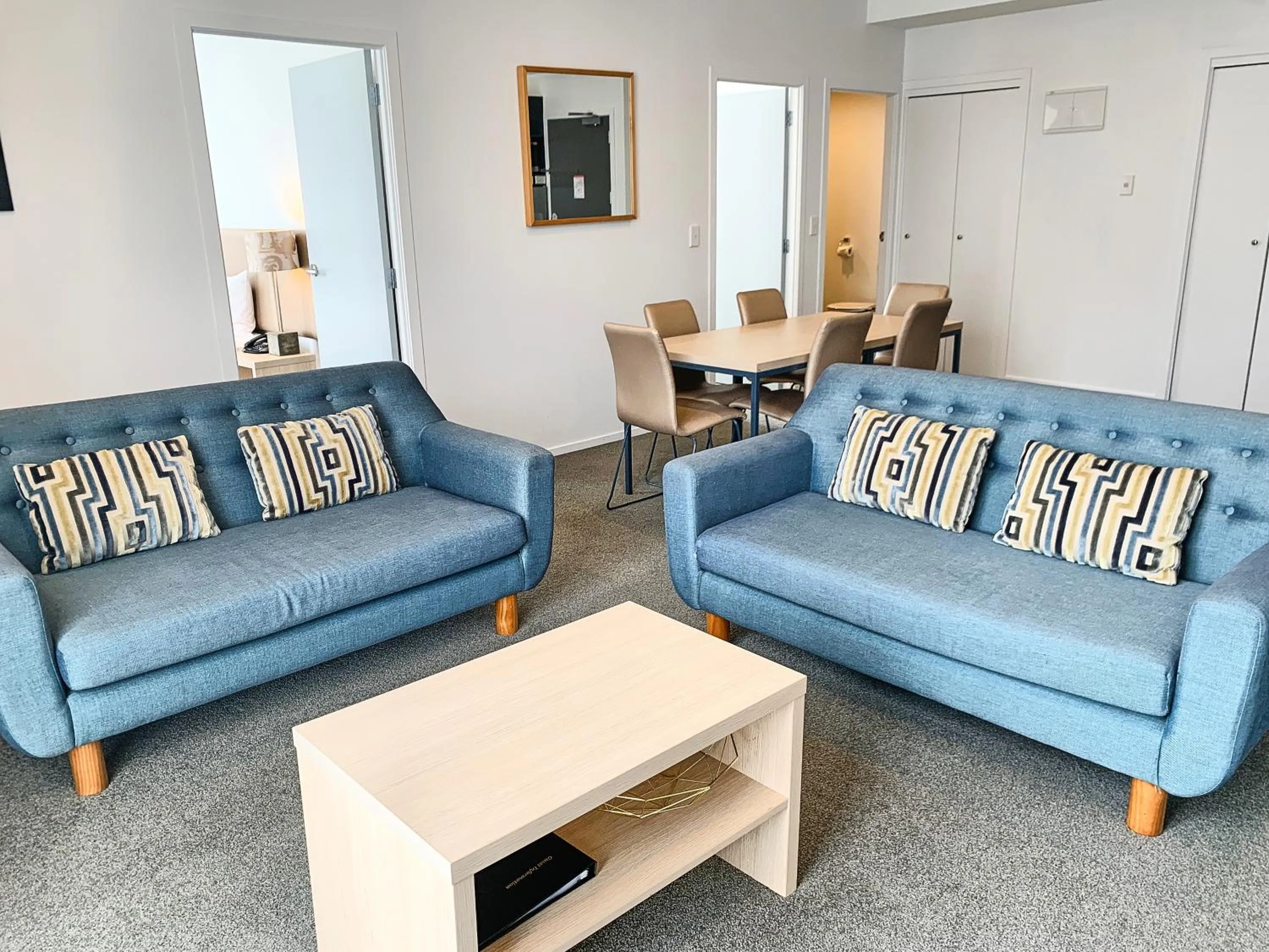 Living room in Ramada Suites by Wyndham Albany