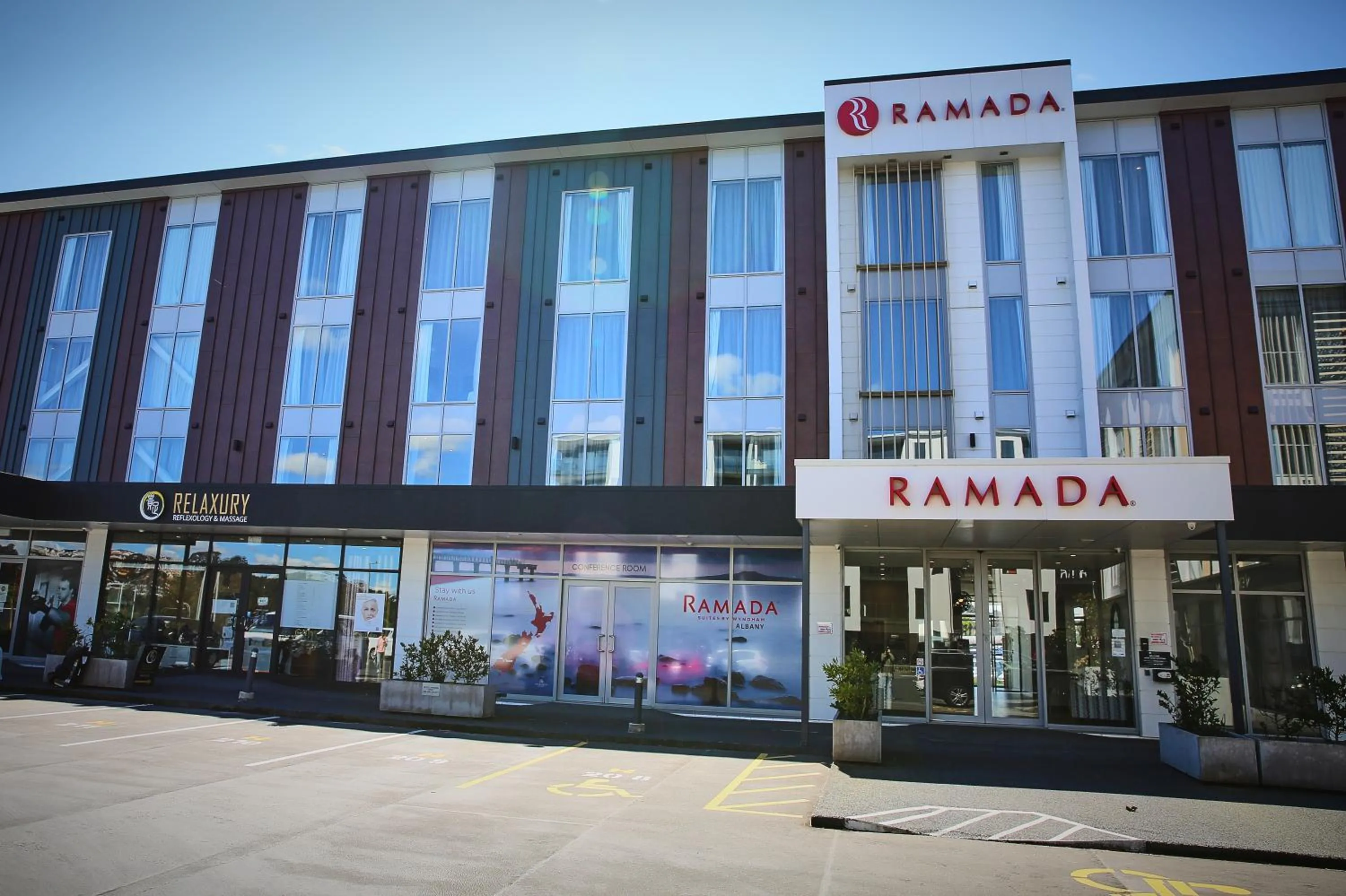 Property building in Ramada Suites by Wyndham Albany