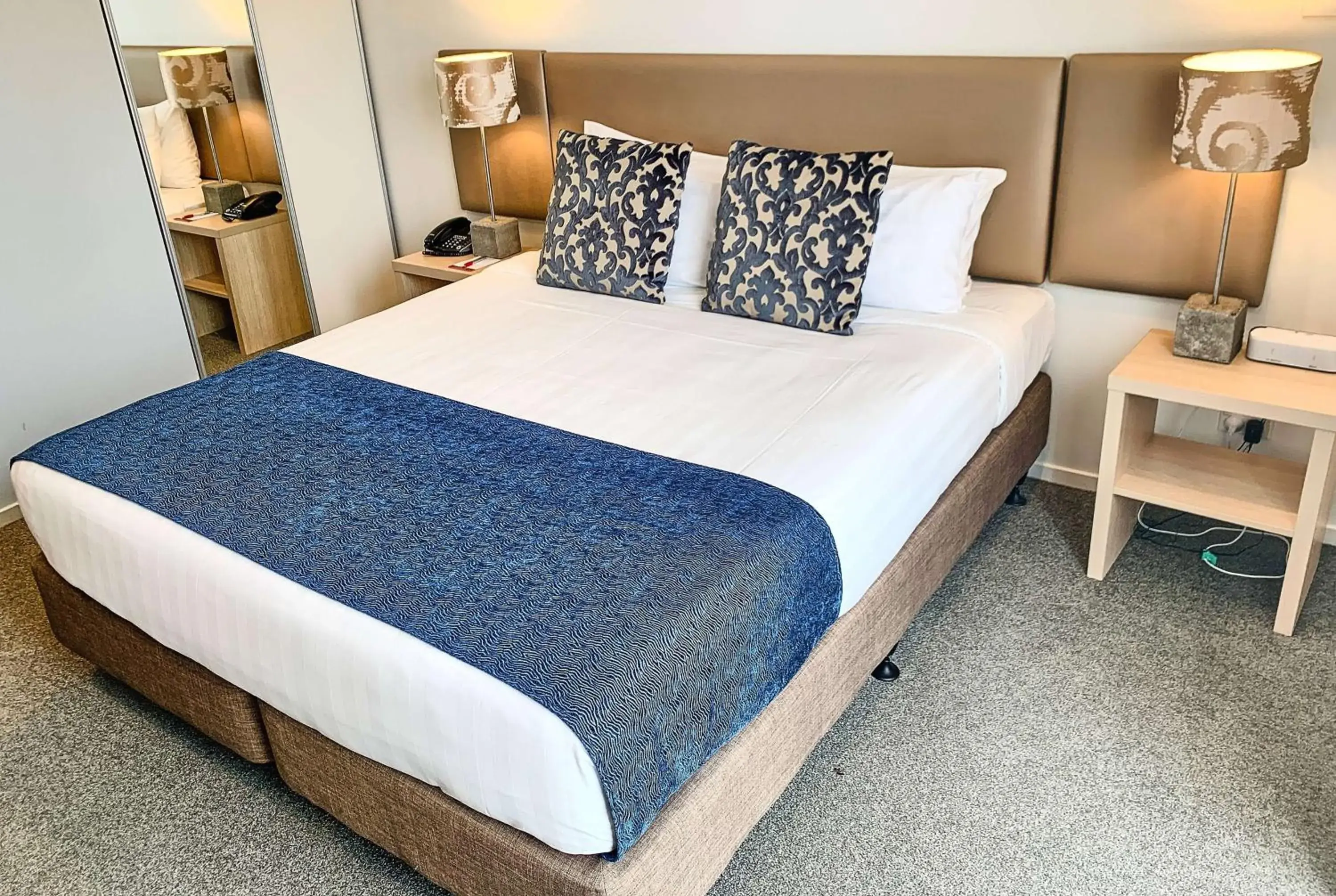 Photo of the whole room, Bed in Ramada Suites by Wyndham Albany Photo of the whole room, Bed in Ramada Suites by Wyndham Albany