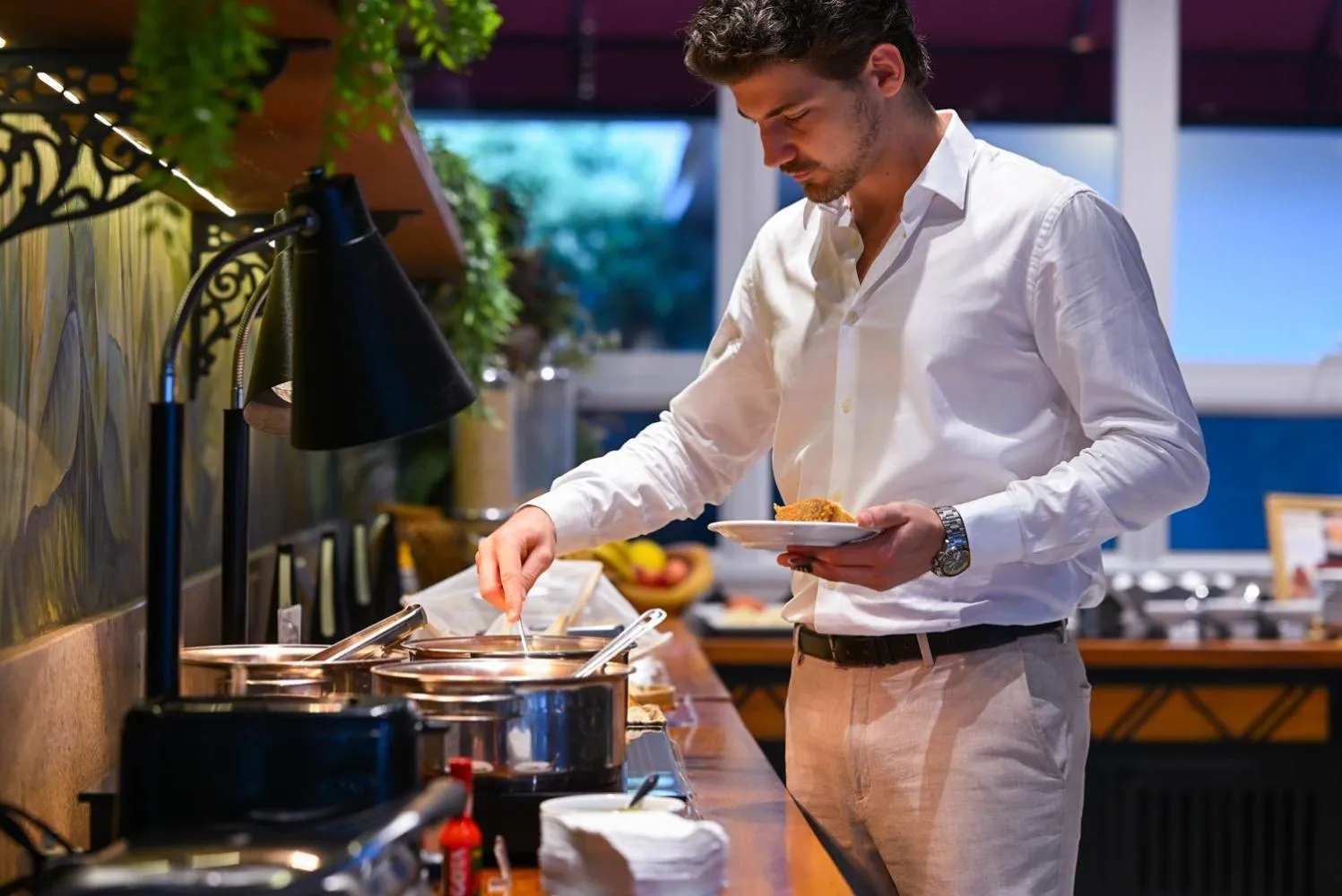 Buffet breakfast in Portal Hotel Mogi Mirim