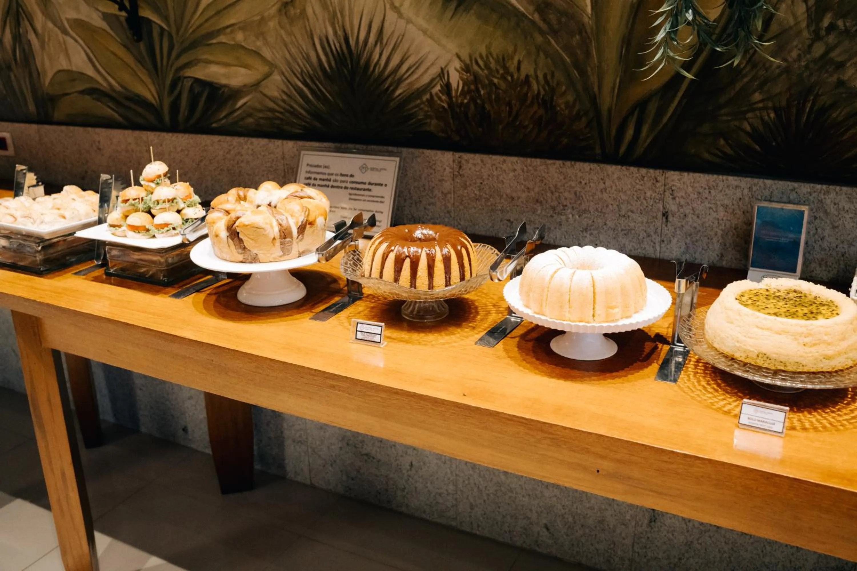 Food and drinks in Portal Hotel Mogi Mirim