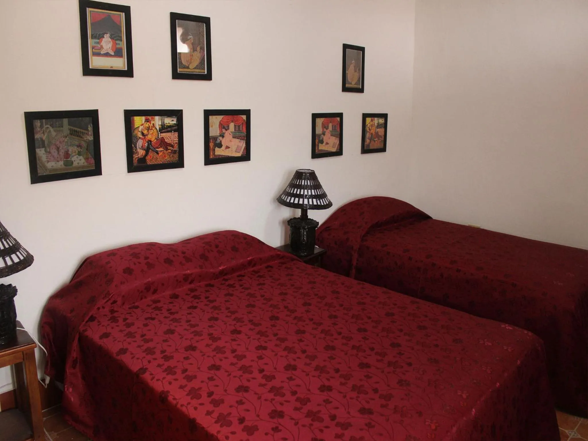 Decorative detail, Bed in Boutique Hotel Maharaja