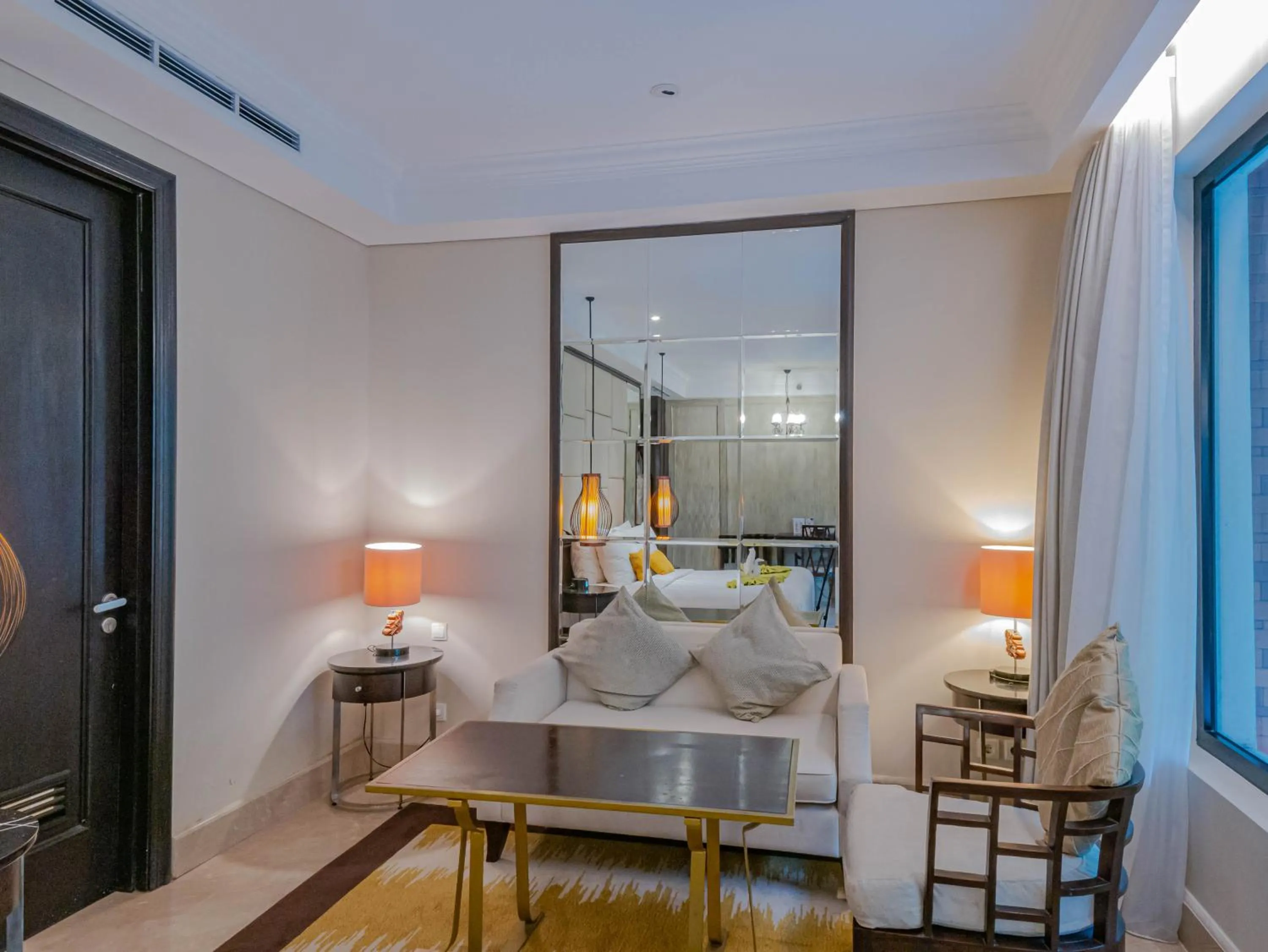 Living room in Jambuluwuk Oceano Seminyak Hotel