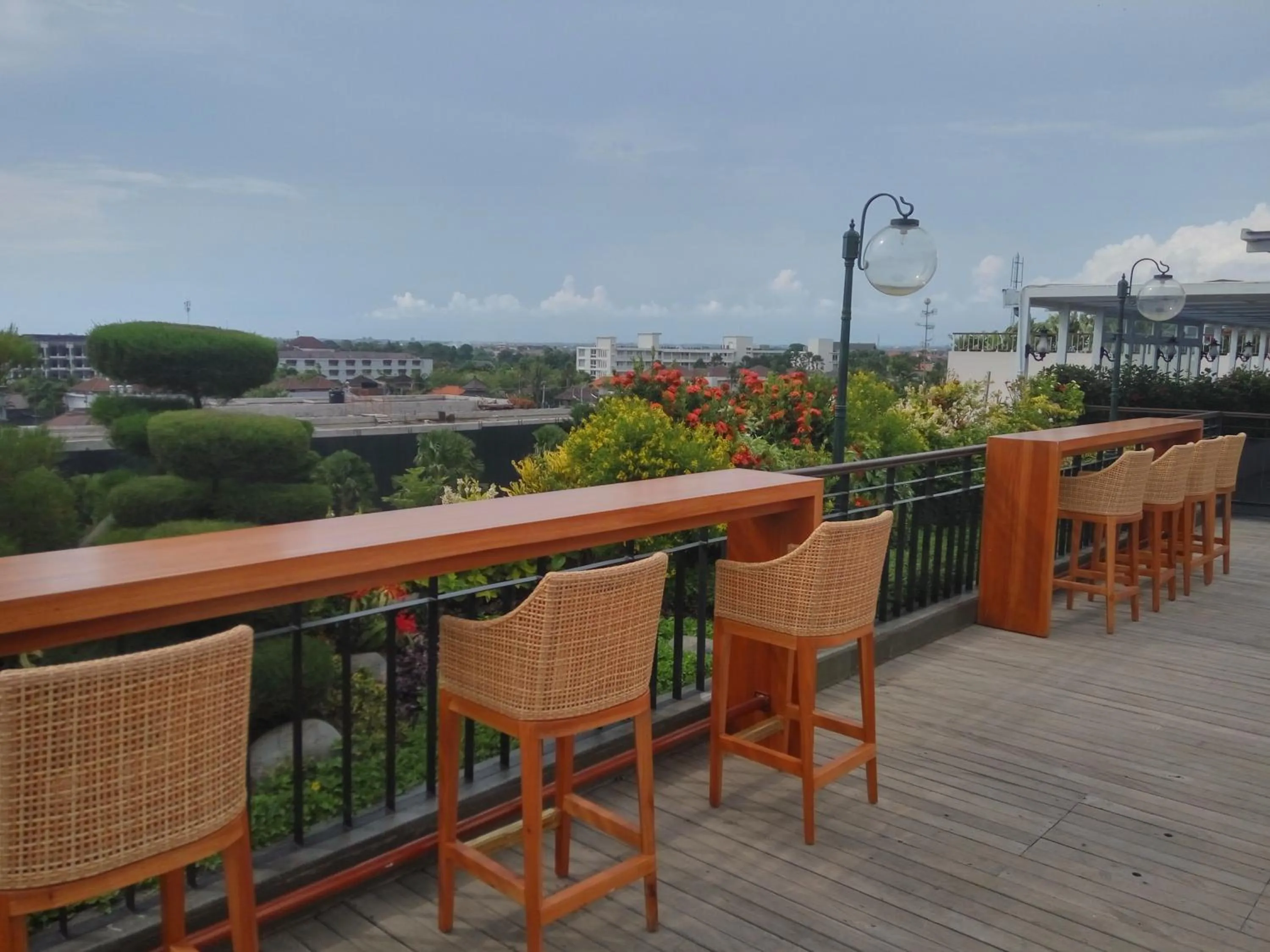 Patio in Jambuluwuk Oceano Seminyak Hotel