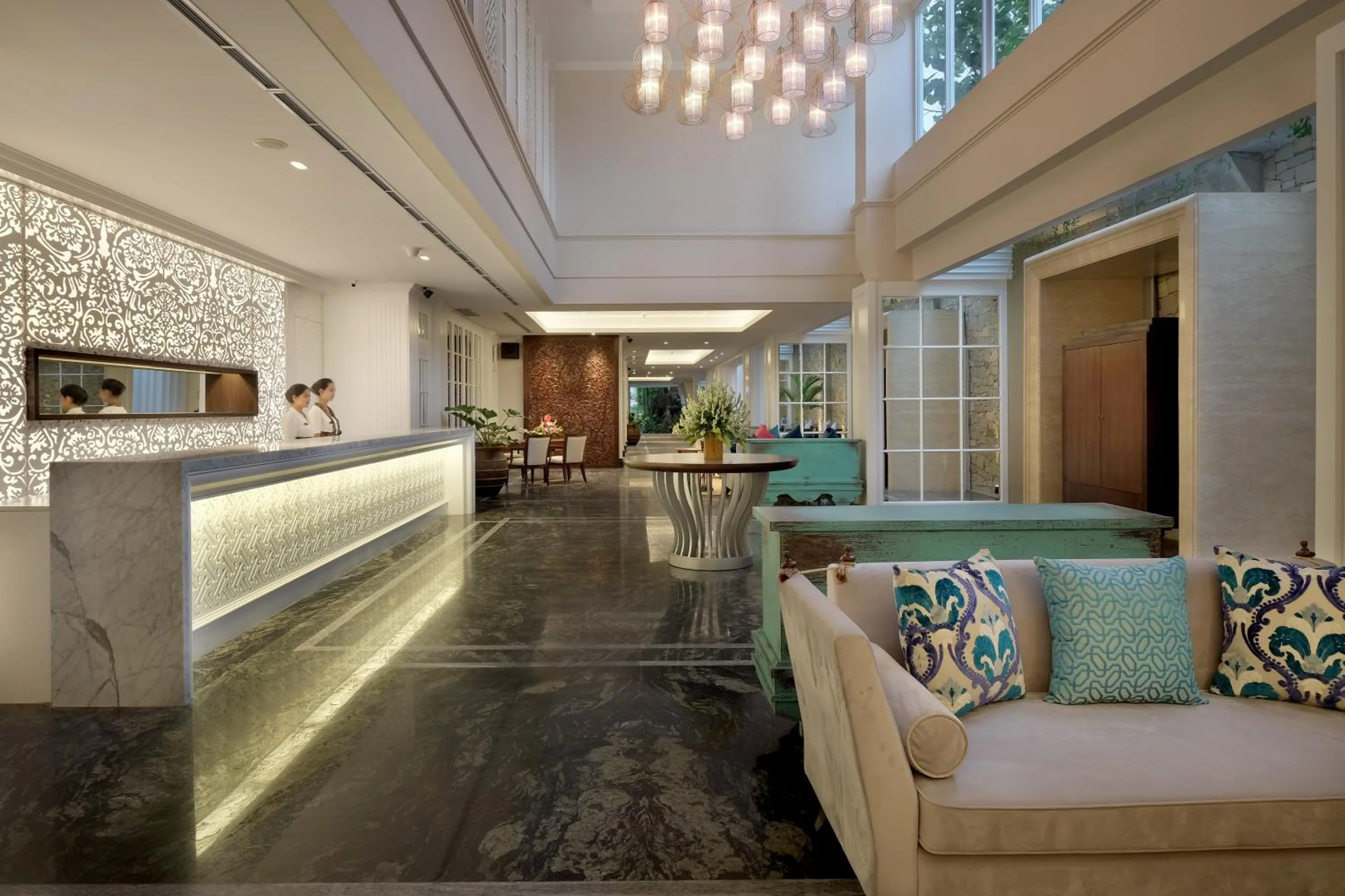 Lobby or reception in Jambuluwuk Oceano Seminyak Hotel