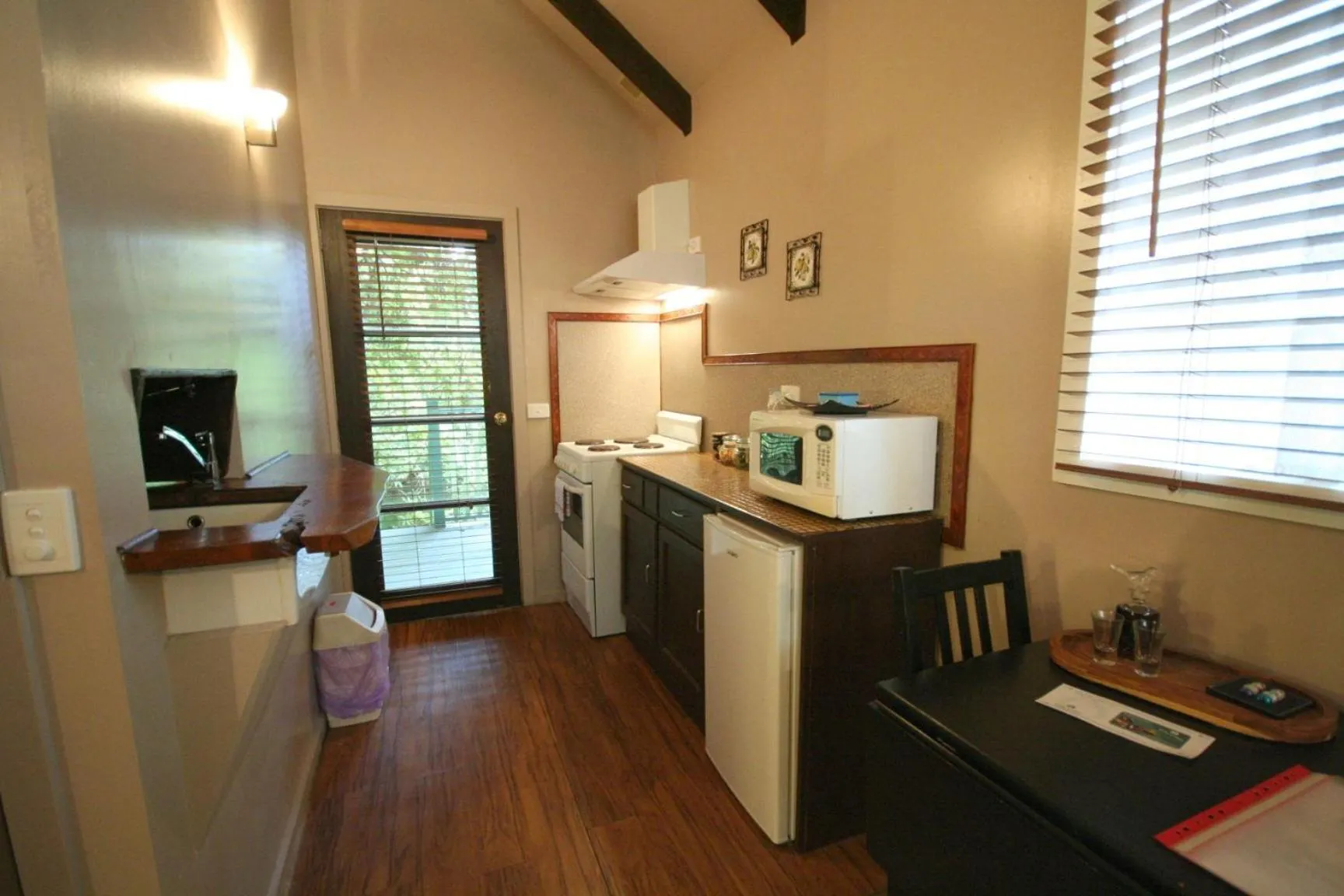 kitchen in Lotus Lodges