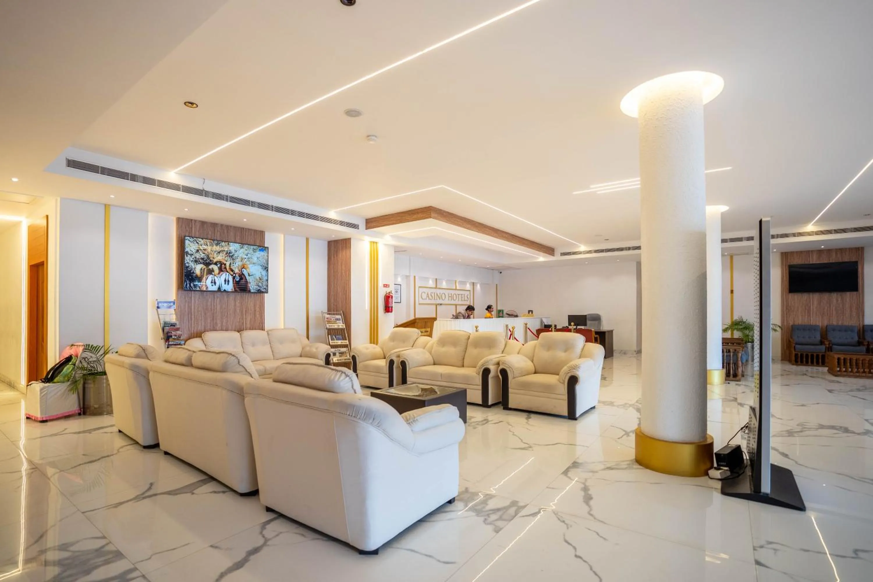 Lobby or reception in Casino Hotels Ltd