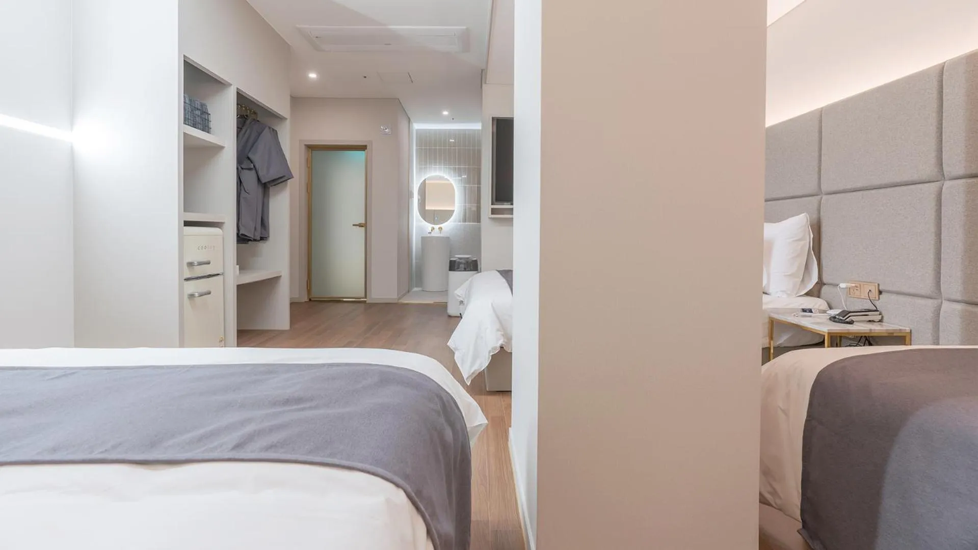 Bed in Denbasta Central Hotel Seomyeon