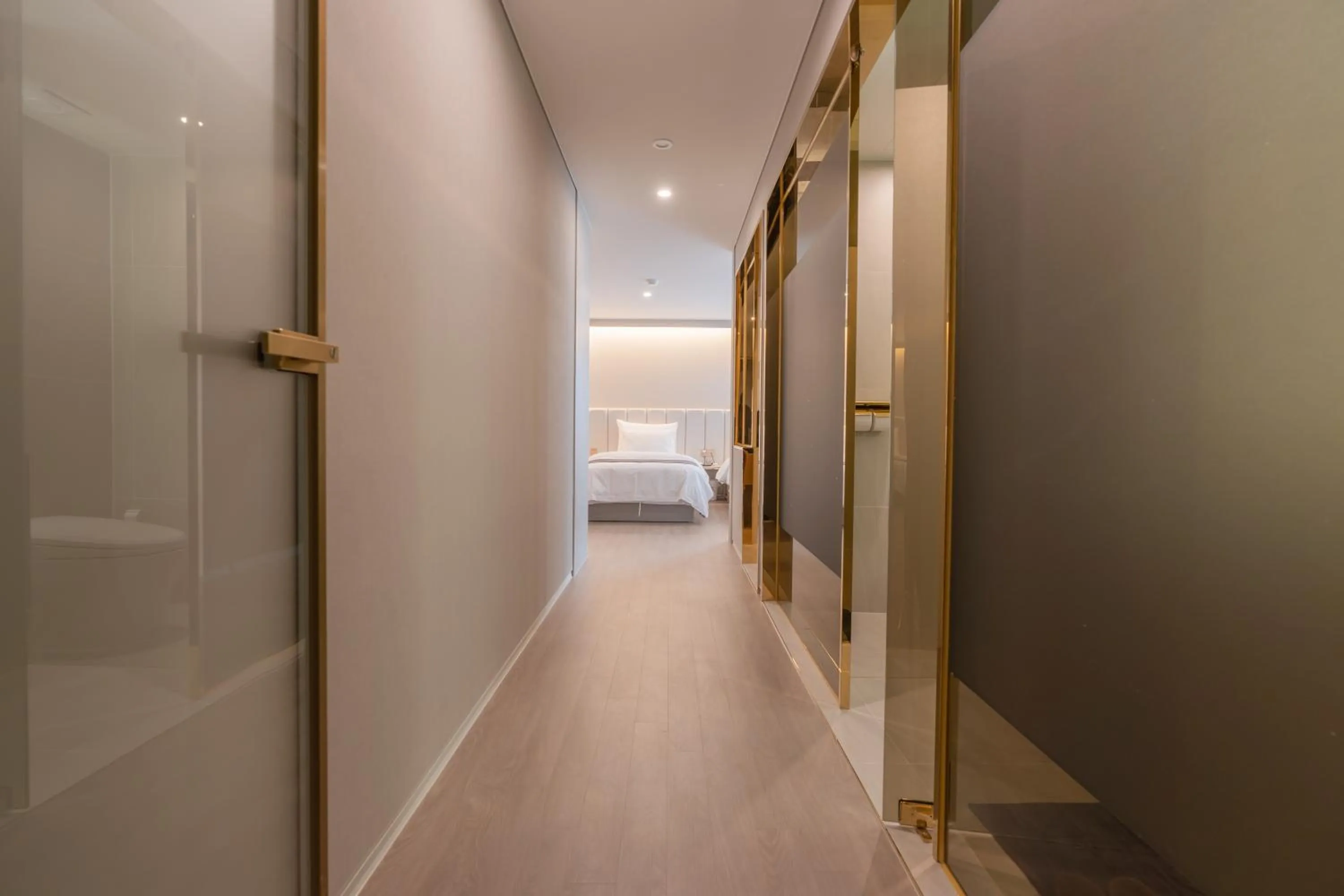 Bed in Denbasta Central Hotel Seomyeon