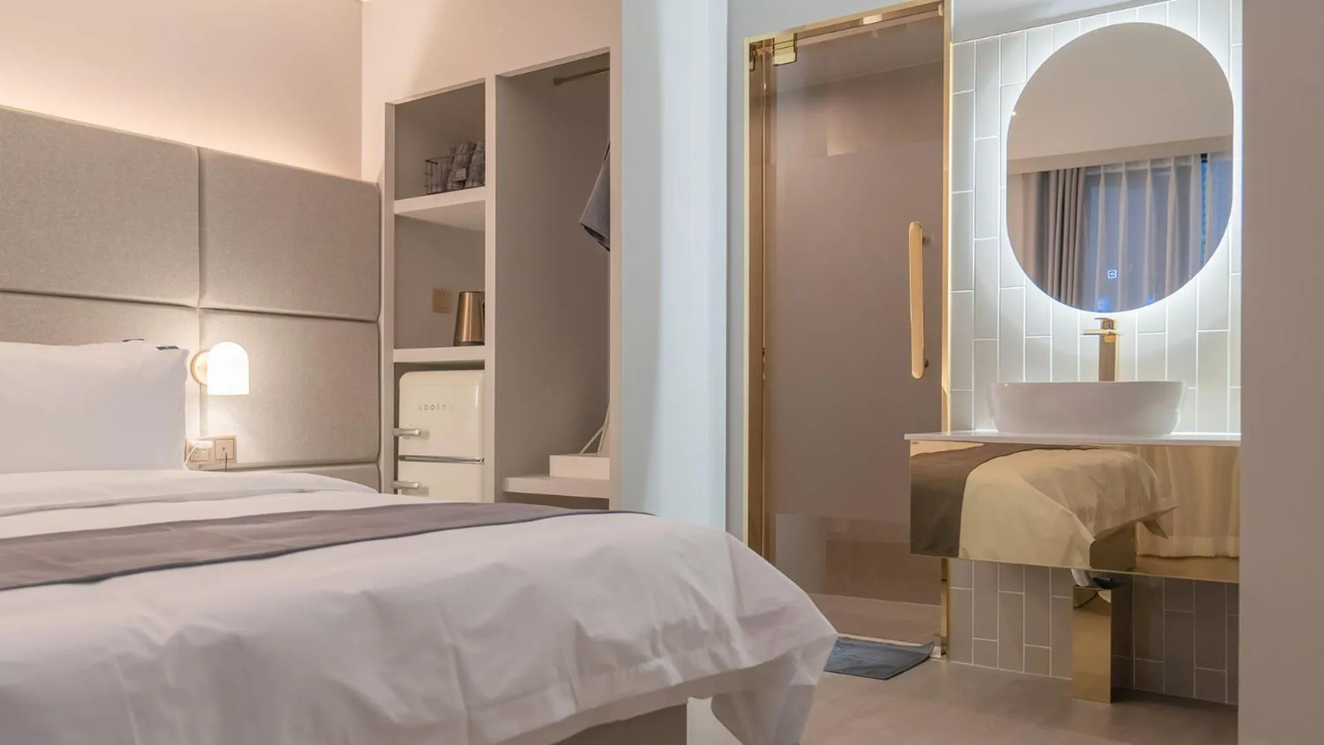 Bed in Denbasta Central Hotel Seomyeon